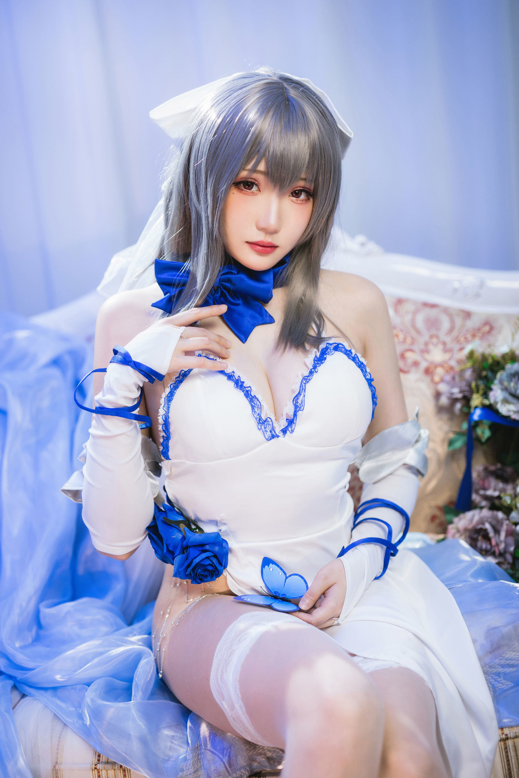 Cosplay Ngôi Sao Mạng] Coser Gua Xi Jiang Phúc Lợi - Louis IX Lễ Phục