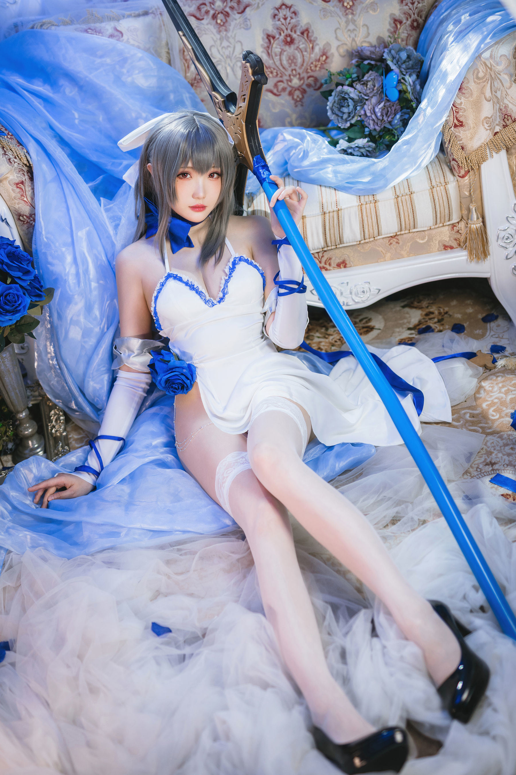 Cosplay Ngôi Sao Mạng] Coser Gua Xi Jiang Phúc Lợi - Louis IX Lễ Phục
