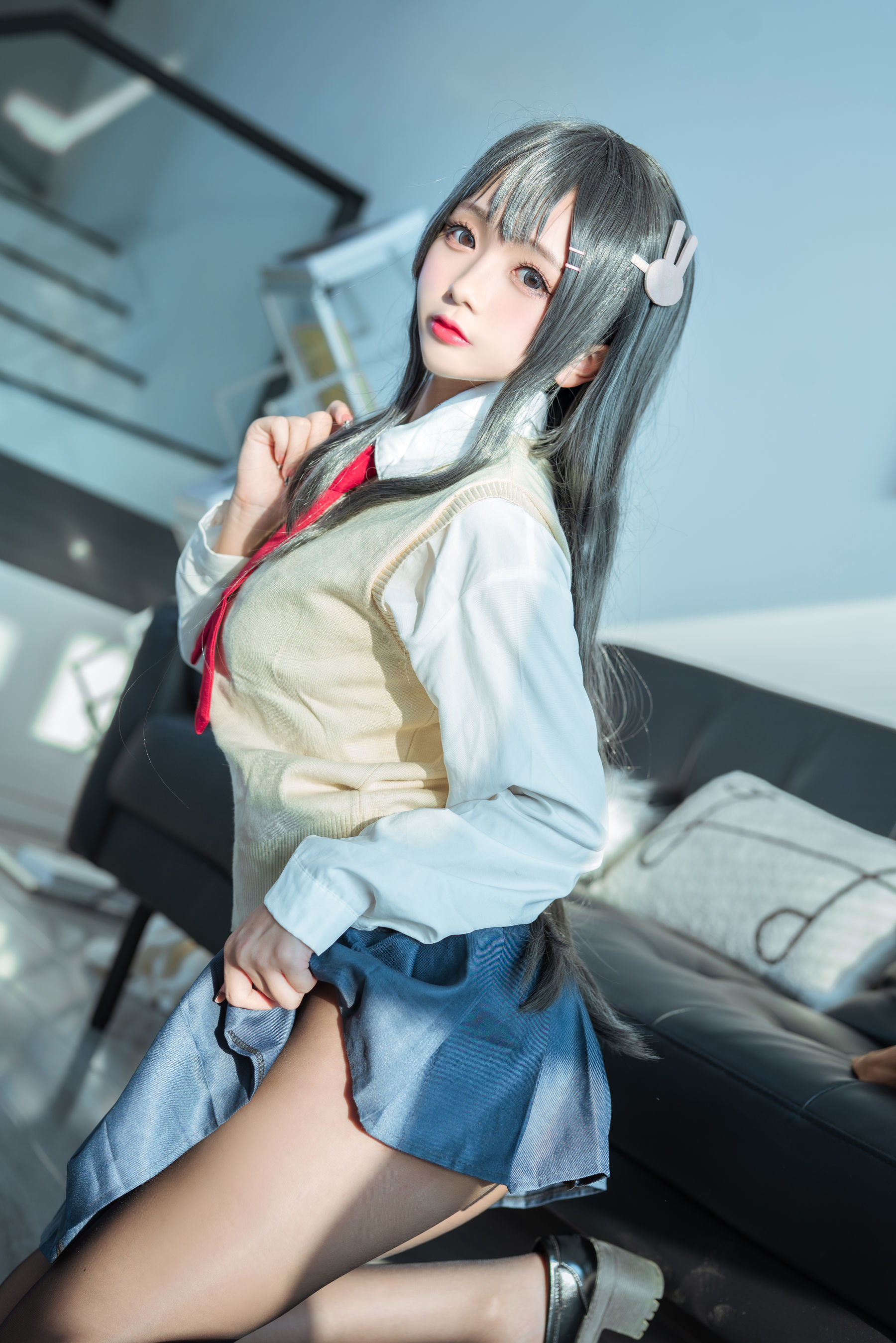 ネット有名人COS] コスプレニナキョウ - 麻衣校服
