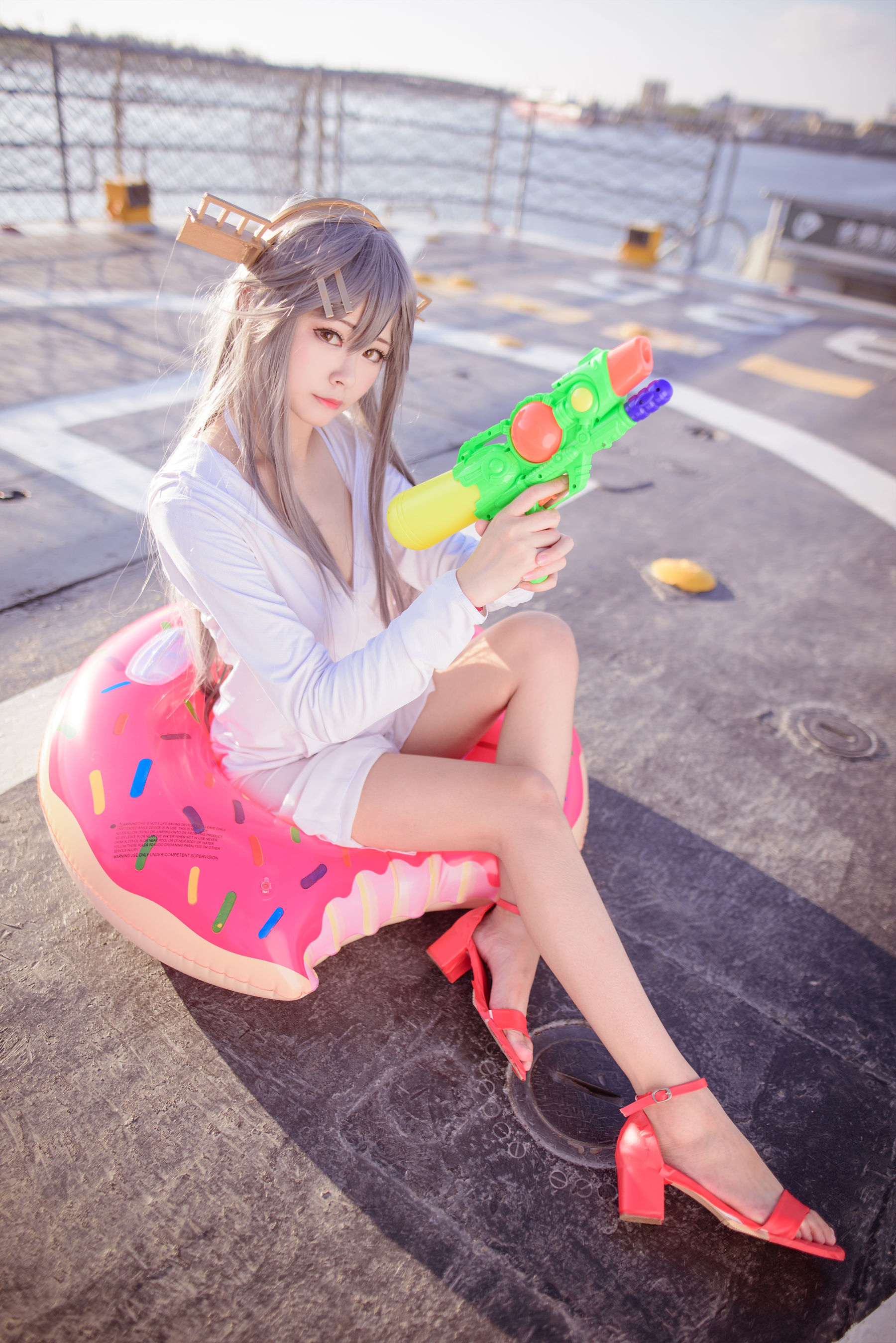 Internet Celebrity Cosplay] Cosplay Girl Arty Ya Ti - Kantai Collection Haruna