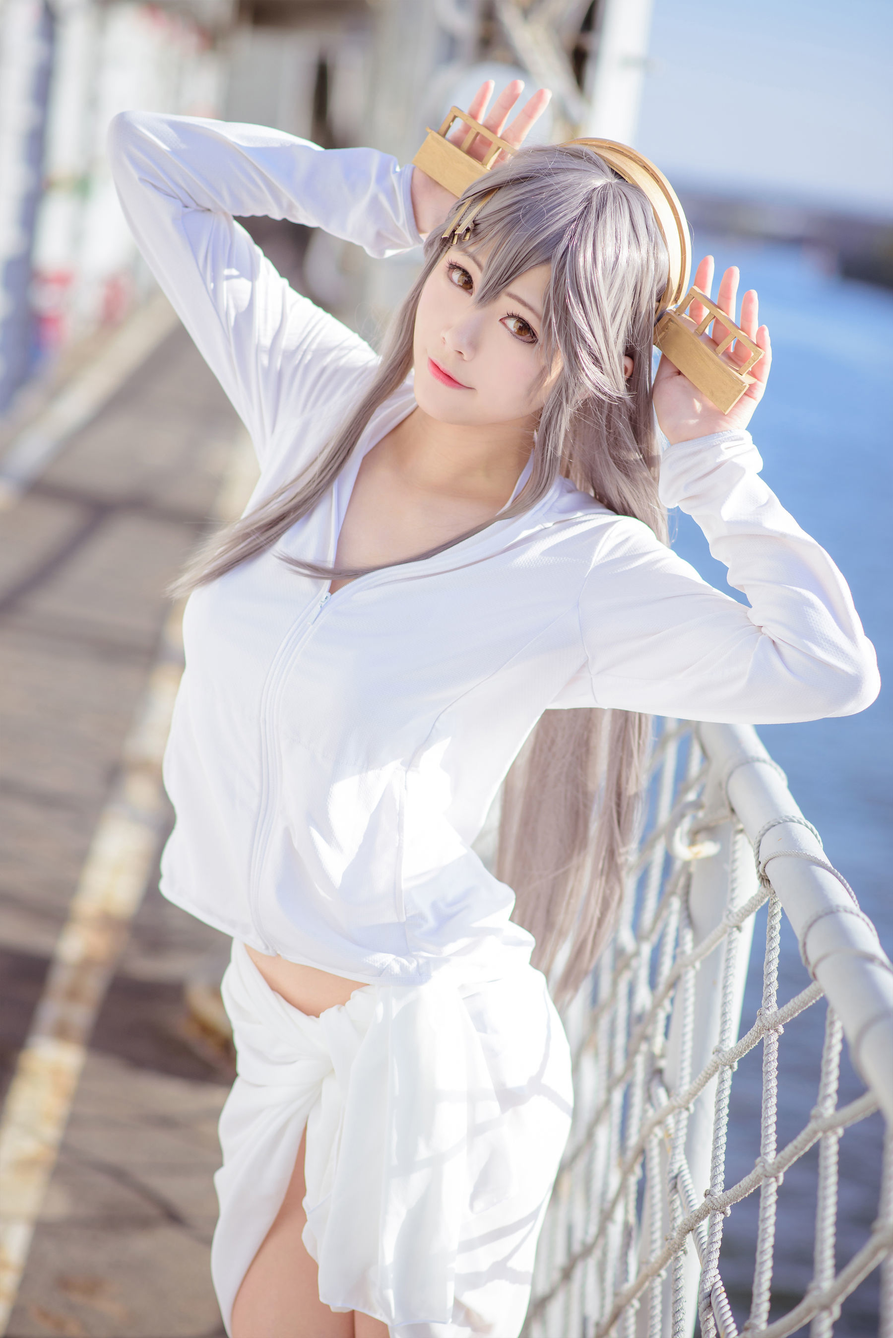 Internet Celebrity Cosplay] Cosplay Girl Arty Ya Ti - Kantai Collection Haruna