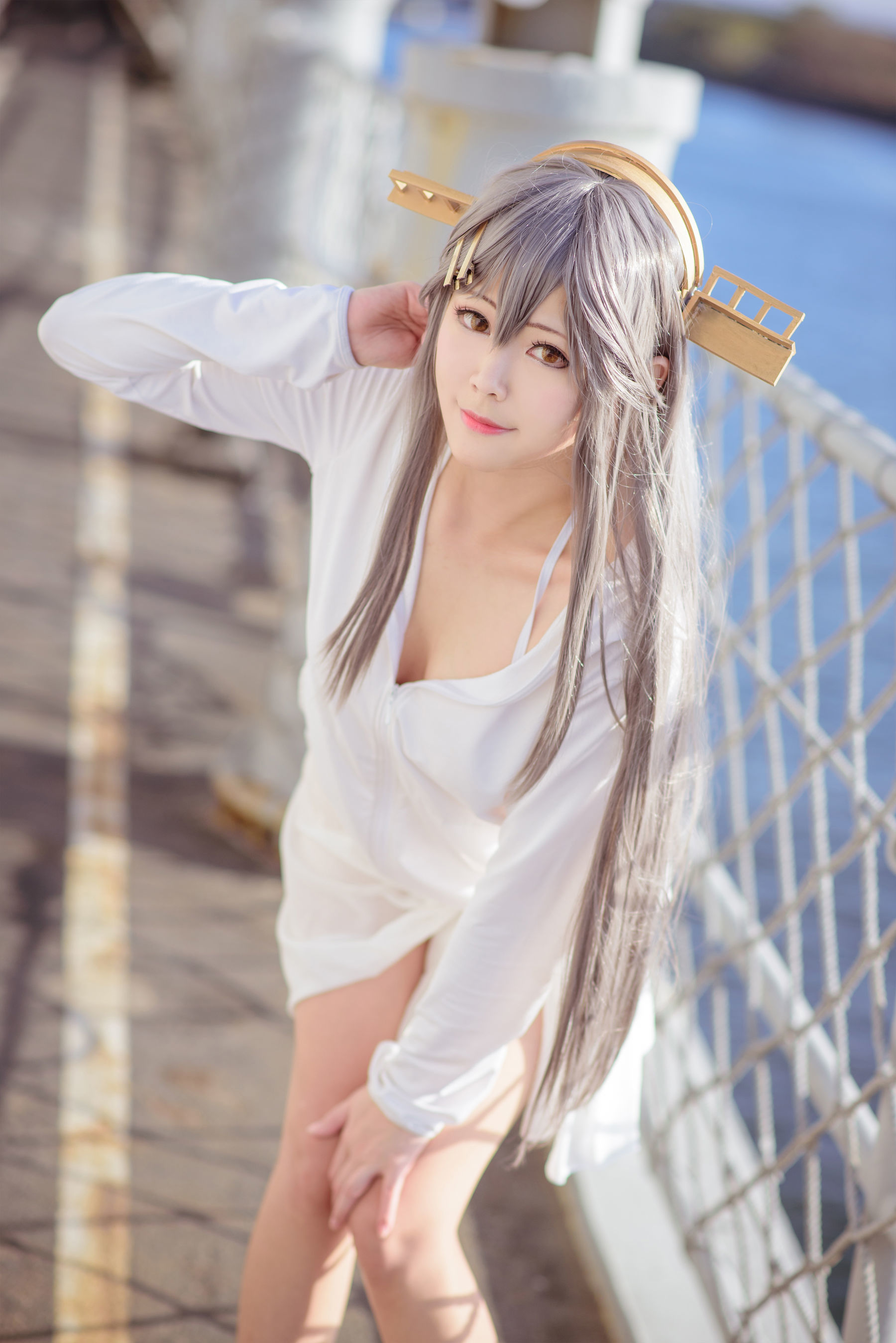 Internet Celebrity Cosplay] Cosplay Girl Arty Ya Ti - Kantai Collection Haruna