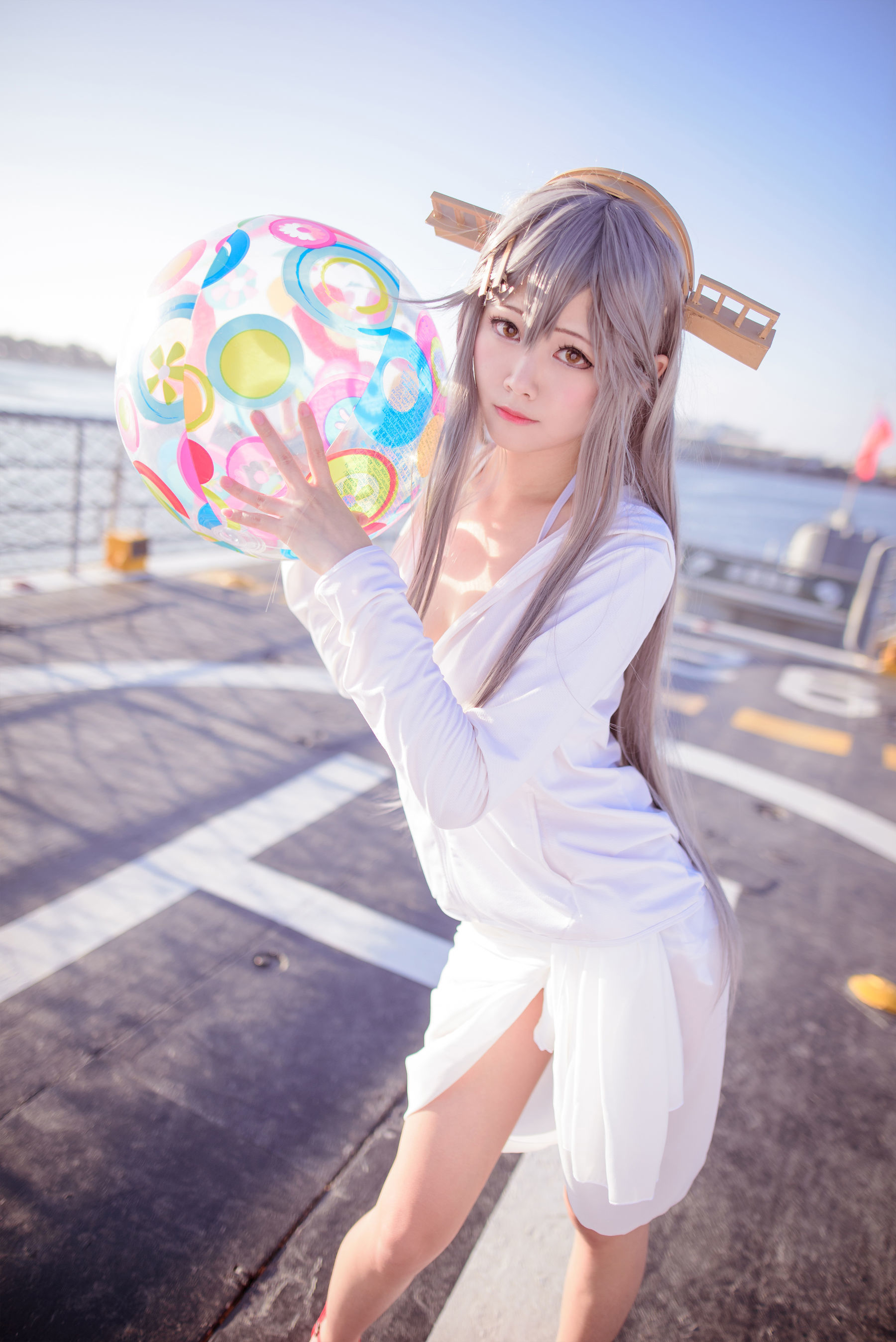 Internet Celebrity Cosplay] Cosplay Girl Arty Ya Ti - Kantai Collection Haruna