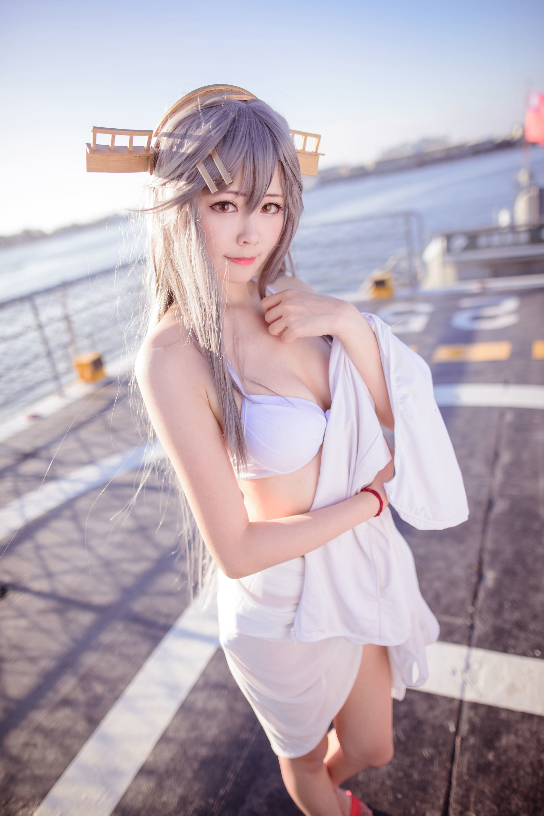 Internet Celebrity Cosplay] Cosplay Girl Arty Ya Ti - Kantai Collection Haruna