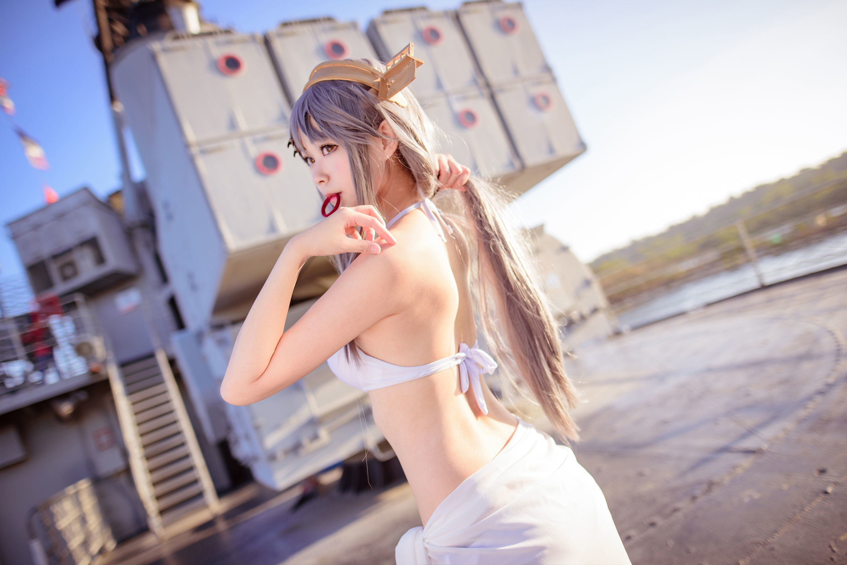 Internet Celebrity Cosplay] Cosplay Girl Arty Ya Ti - Kantai Collection Haruna
