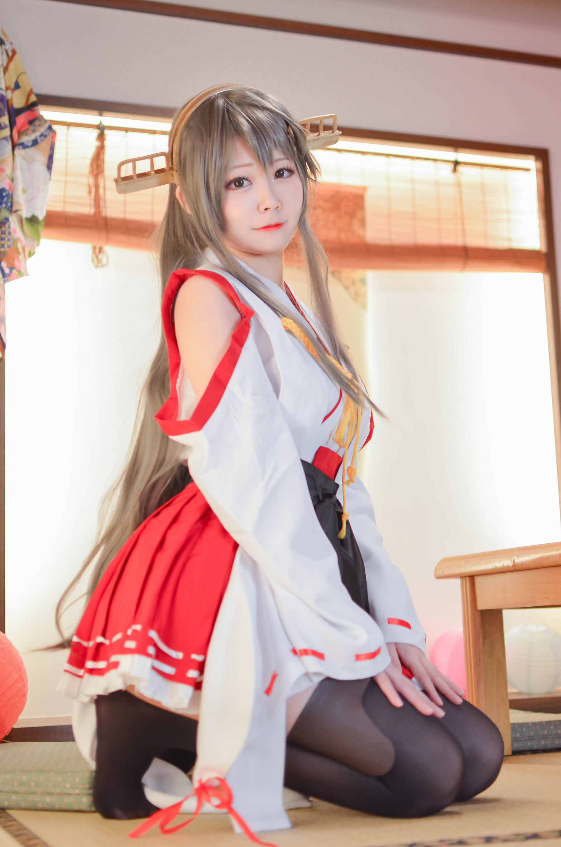 Cosplay Ngôi Sao Mạng] Cô gái cosplay Arty Á Tỉ - Kantai Collection Haruna