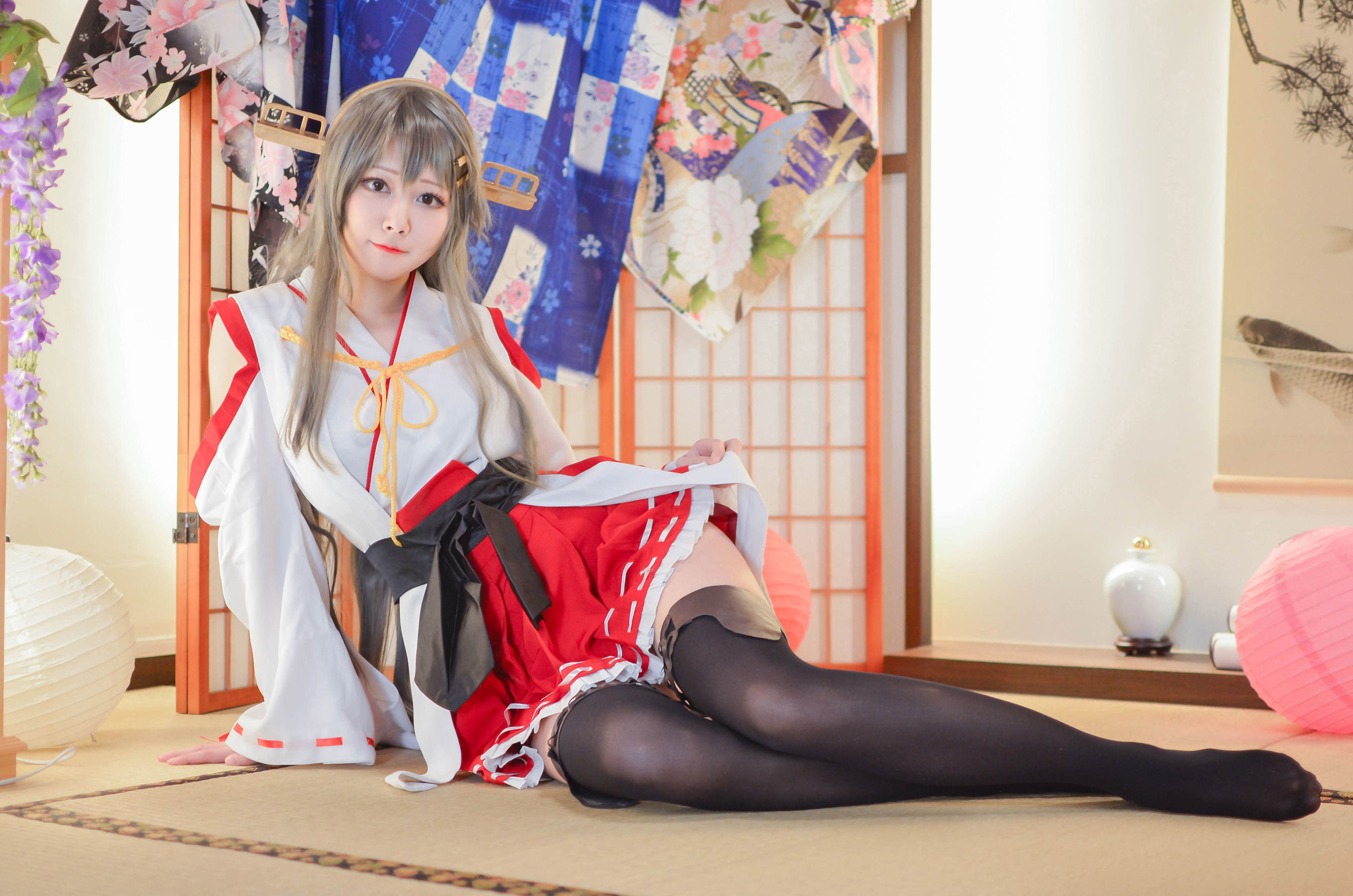 Cosplay Ngôi Sao Mạng] Cô gái cosplay Arty Á Tỉ - Kantai Collection Haruna