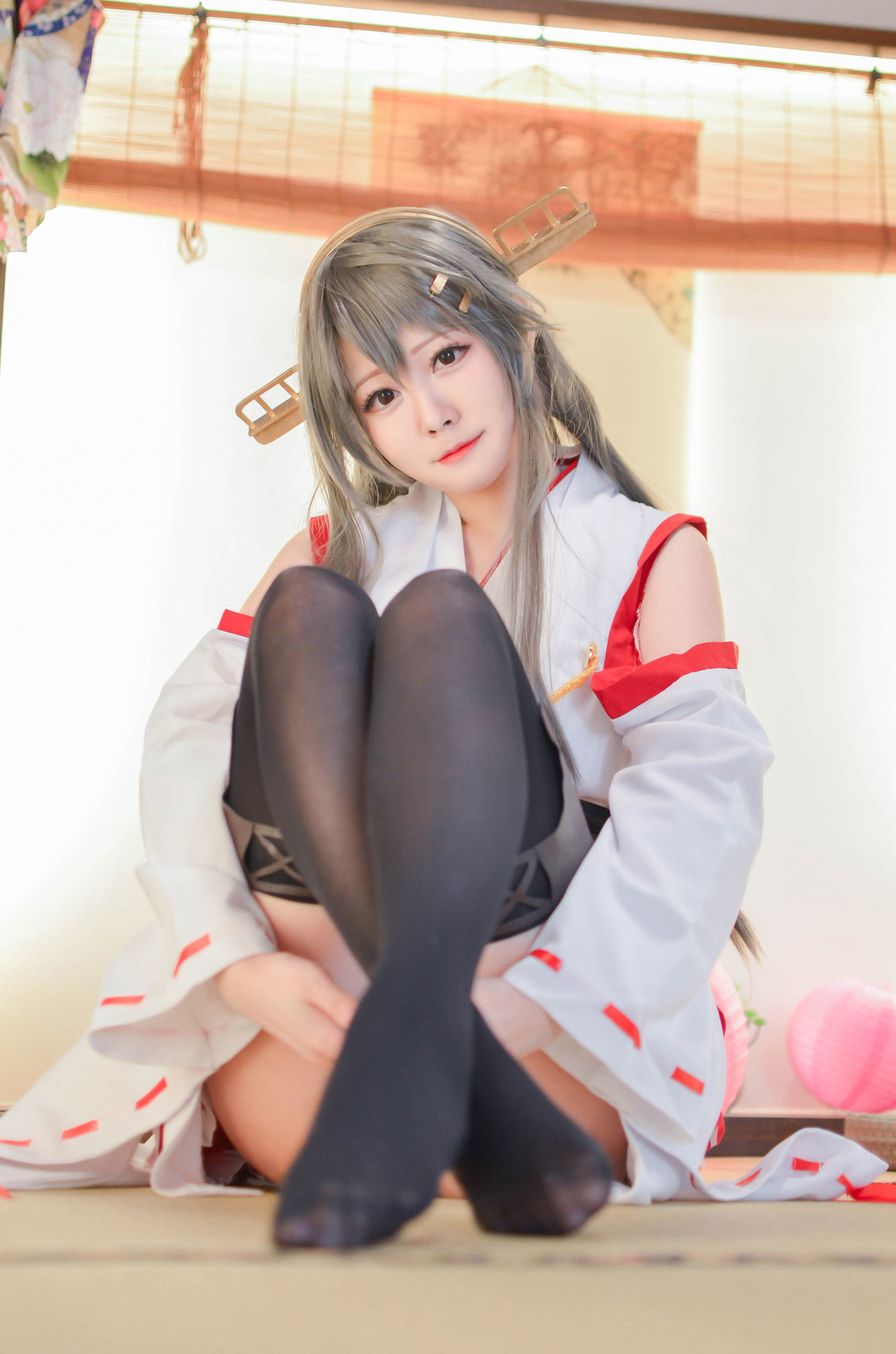 Cosplay Ngôi Sao Mạng] Cô gái cosplay Arty Á Tỉ - Kantai Collection Haruna