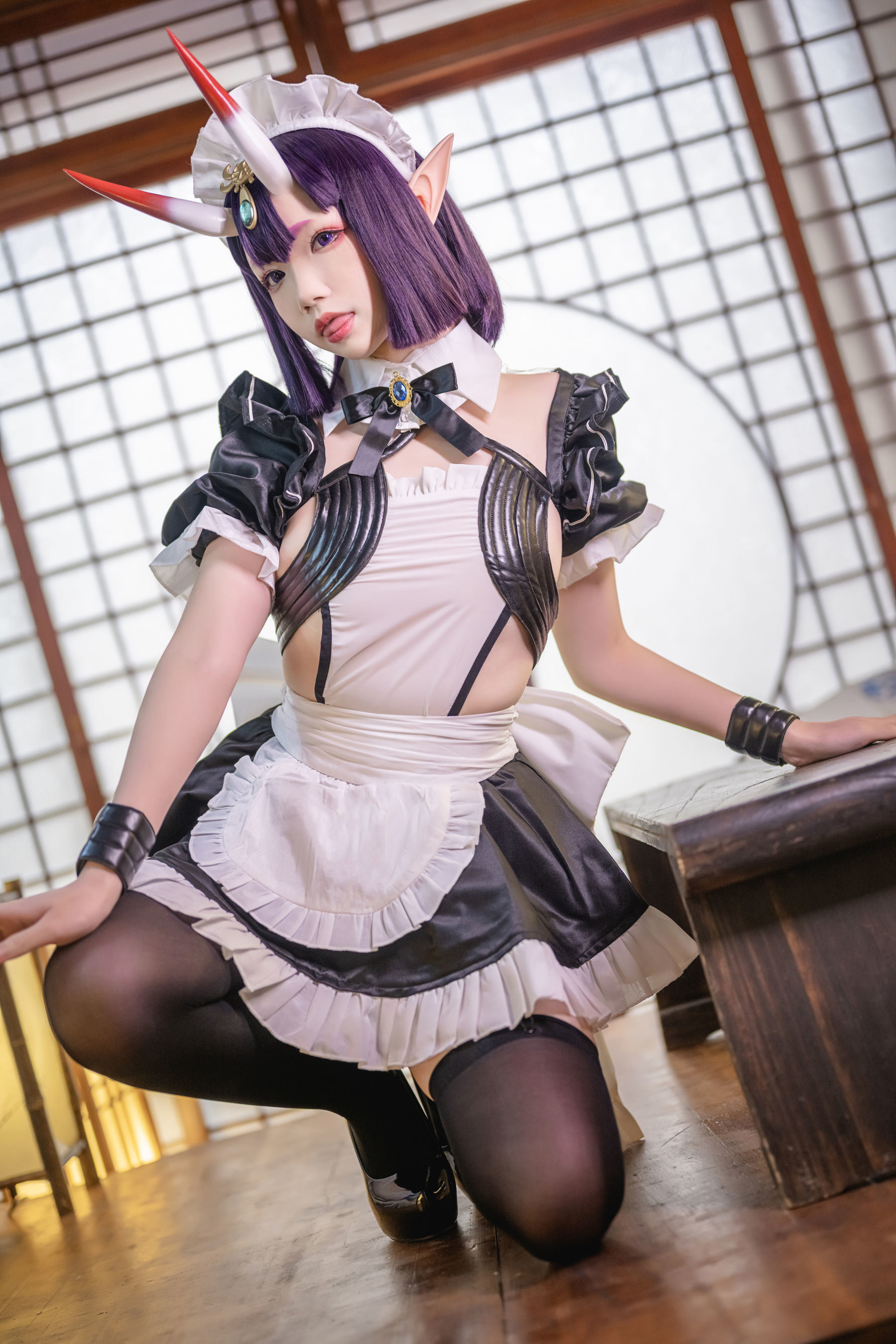 ネット有名人COS] Cosお姉さんスエキ - 酒呑童子メイド