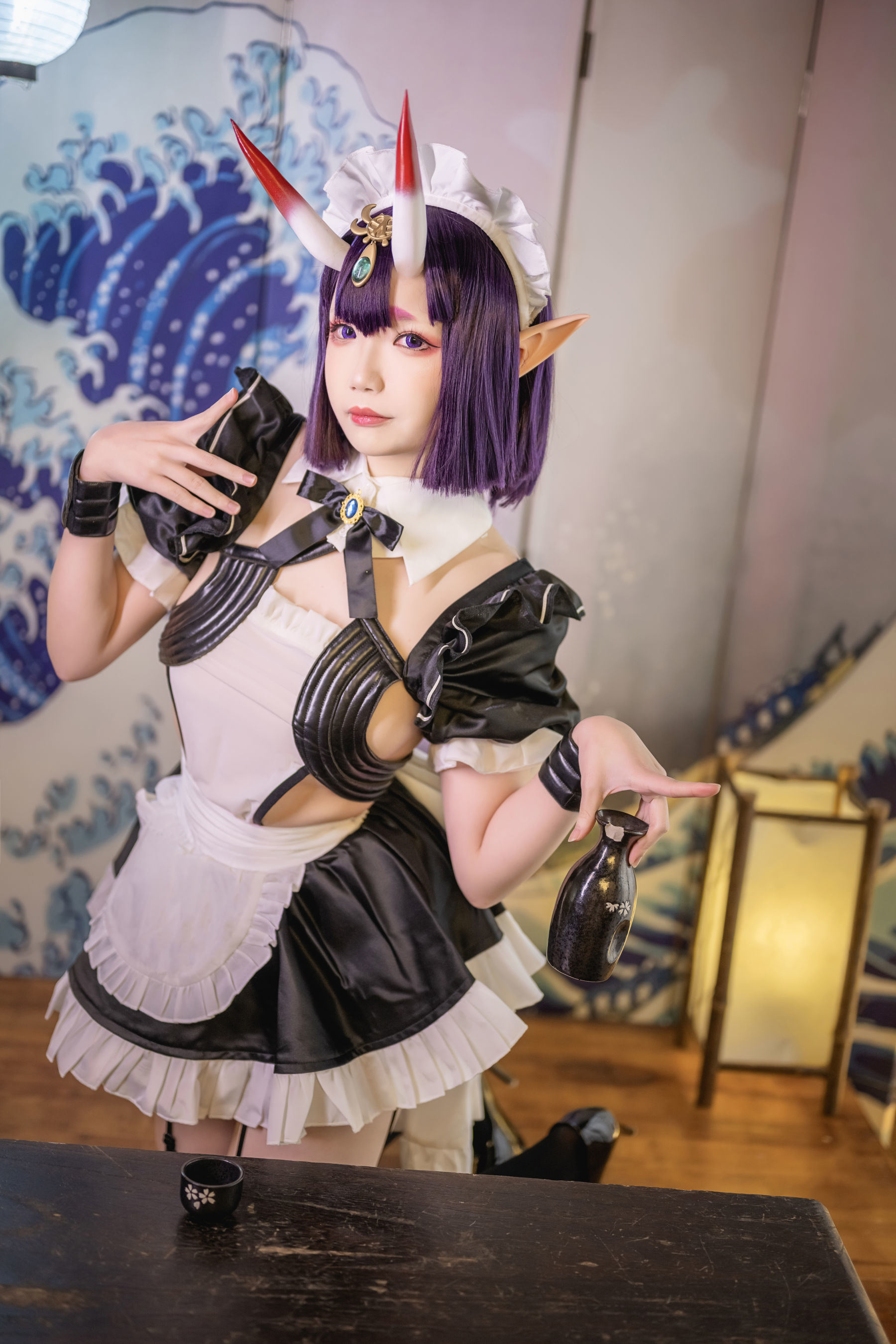 Internet Celebrity Cosplay] Cosplay Sister Xue Qi - Shuten Doji Maid