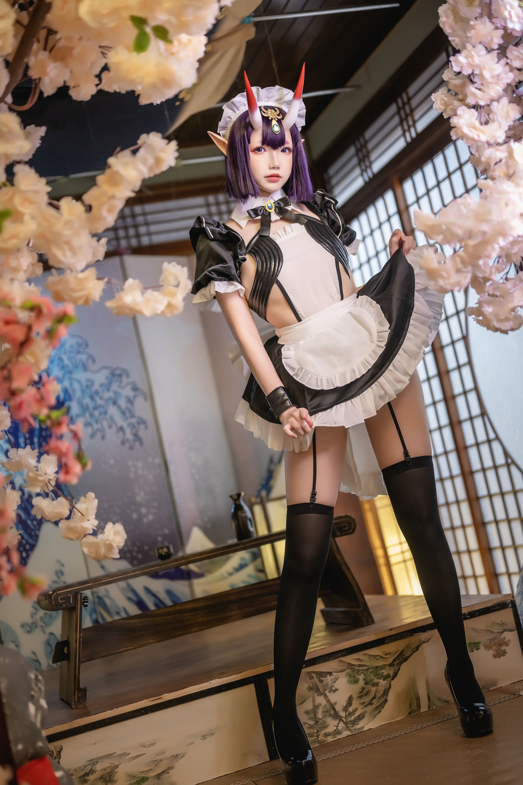 Internet Celebrity Cosplay] Cosplay Sister Xue Qi - Shuten Doji Maid