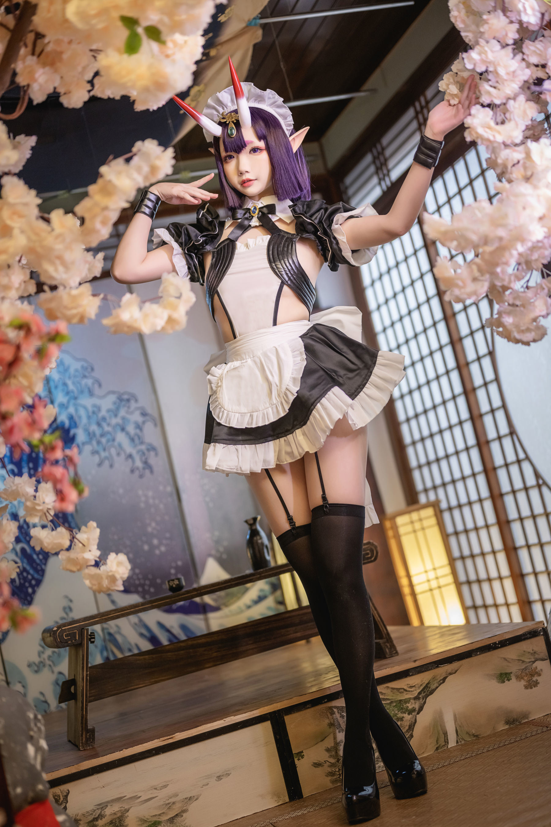 Internet Celebrity Cosplay] Cosplay Sister Xue Qi - Shuten Doji Maid