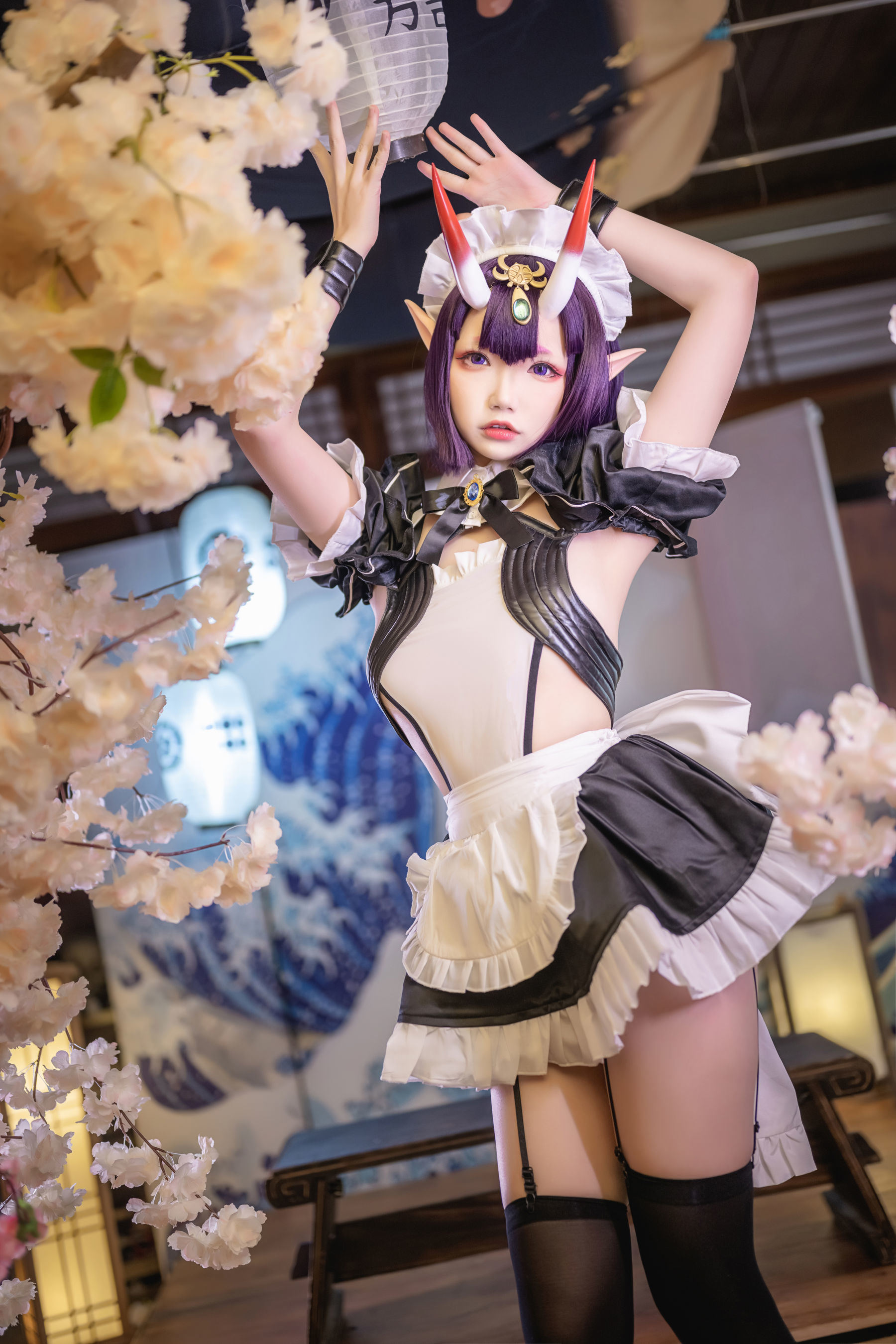 Internet Celebrity Cosplay] Cosplay Sister Xue Qi - Shuten Doji Maid