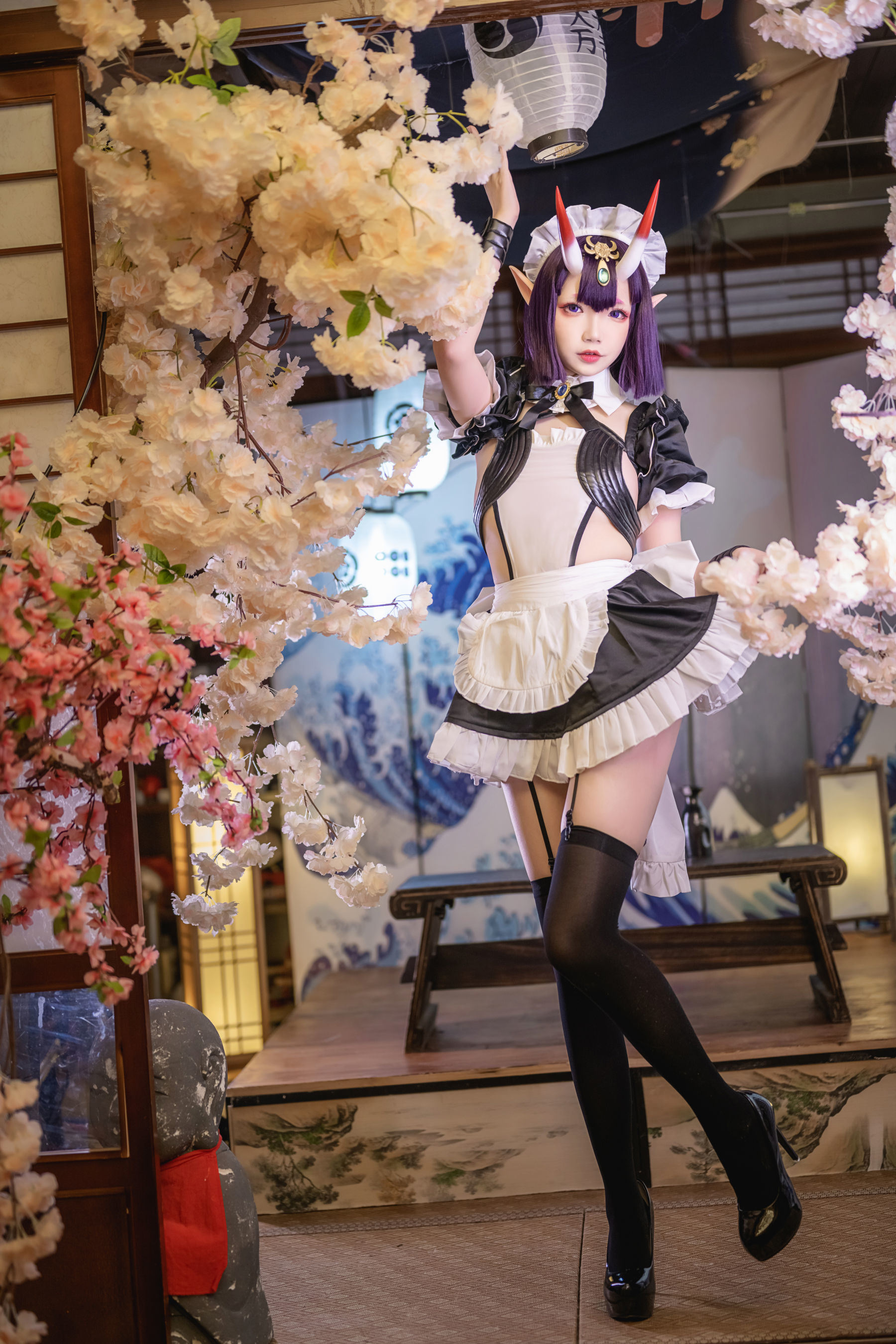 Internet Celebrity Cosplay] Cosplay Sister Xue Qi - Shuten Doji Maid