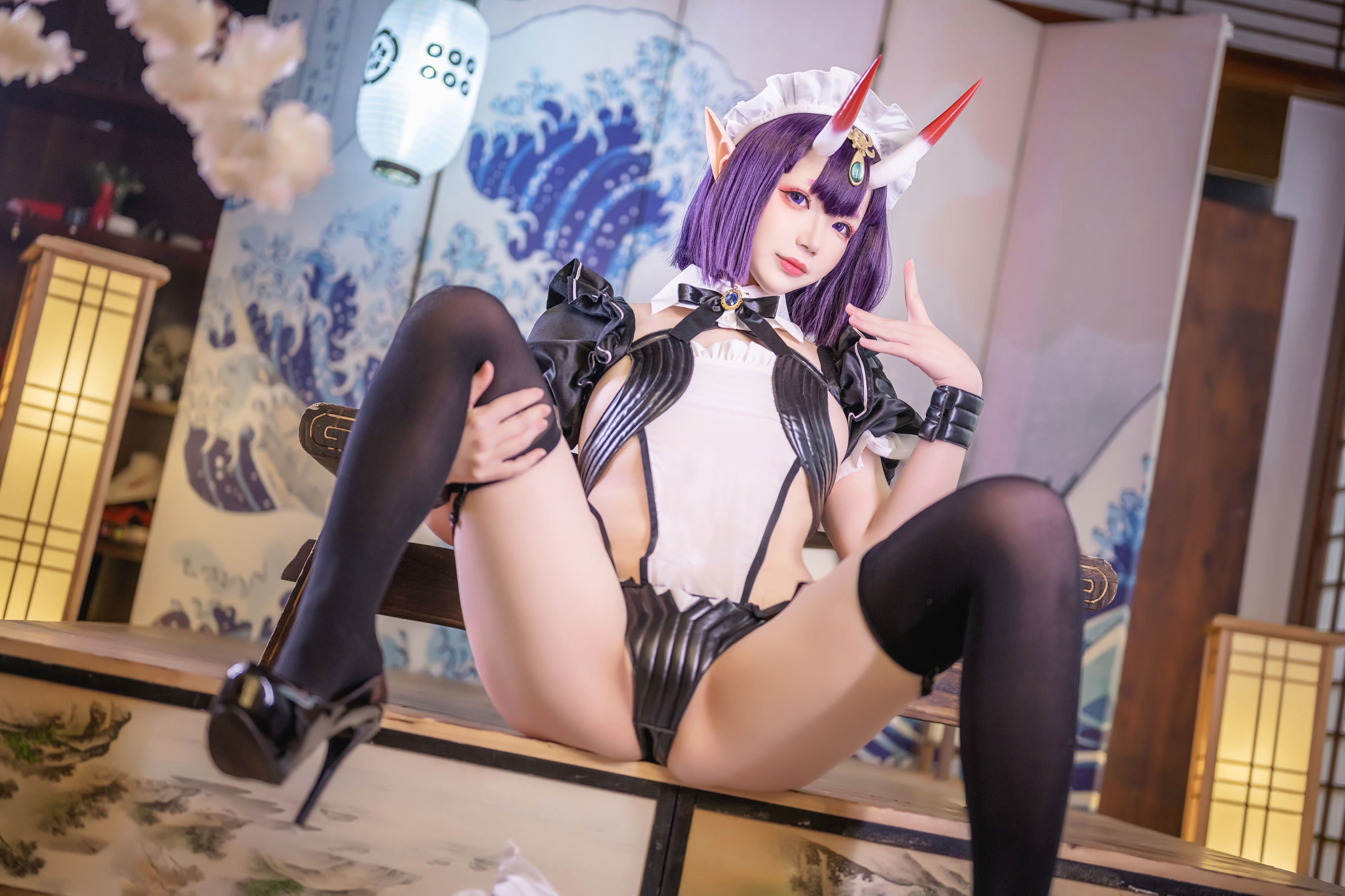 ネット有名人COS] Cosお姉さんスエキ - 酒呑童子メイド
