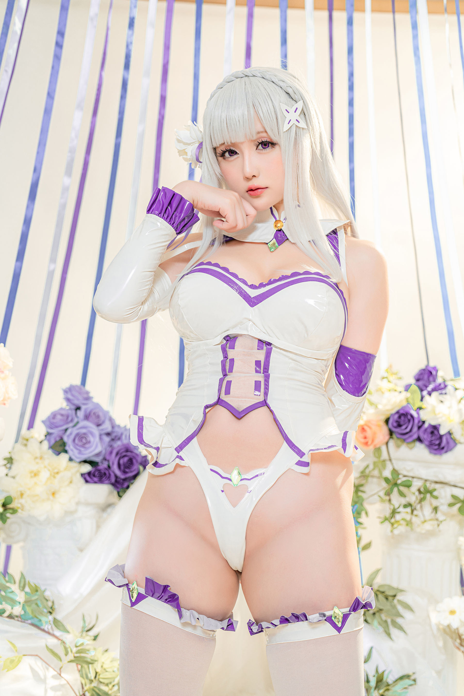 ネット紅COS] コスプレイヤーお姉さん セイノチチ - エミリア