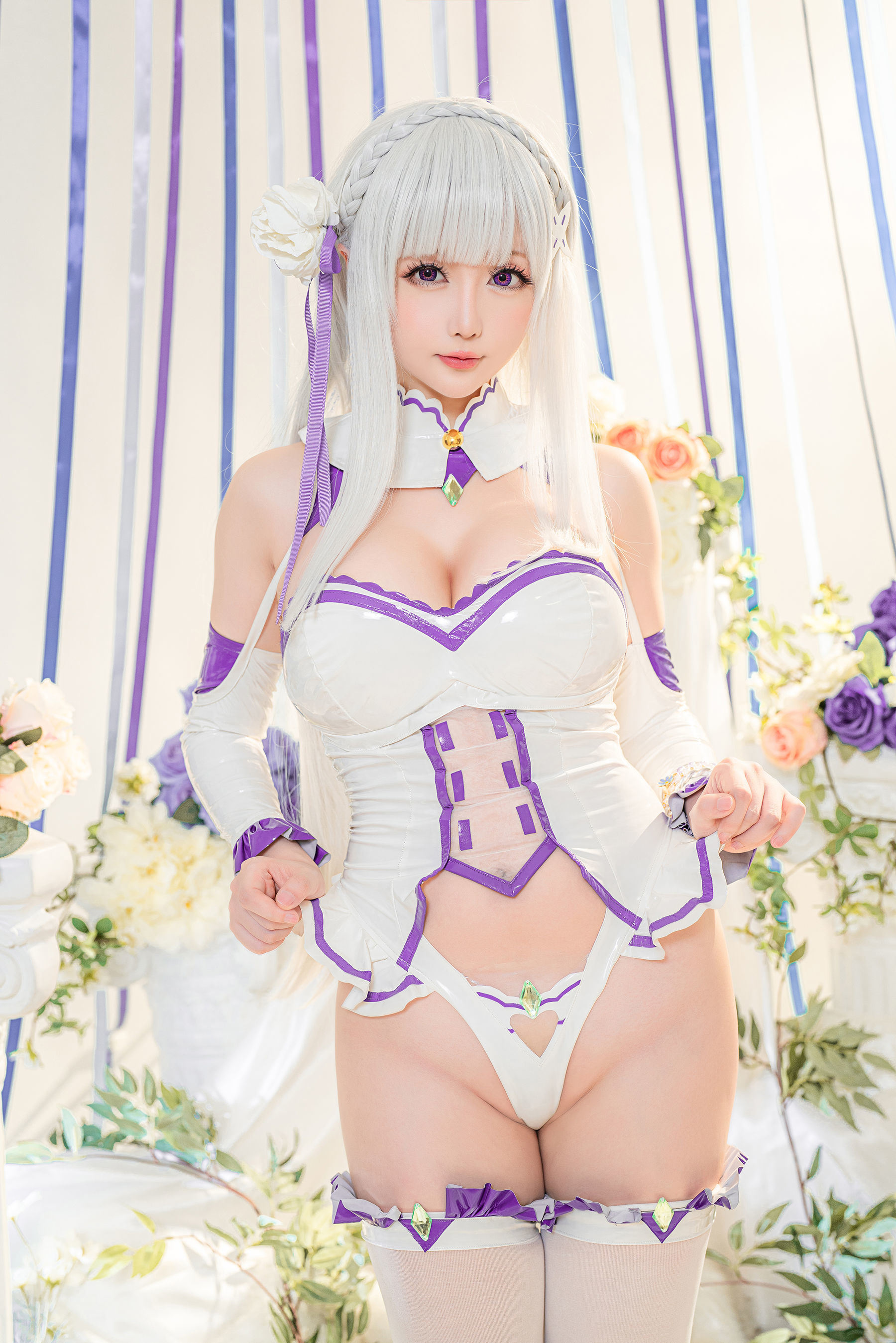 ネット紅COS] コスプレイヤーお姉さん セイノチチ - エミリア