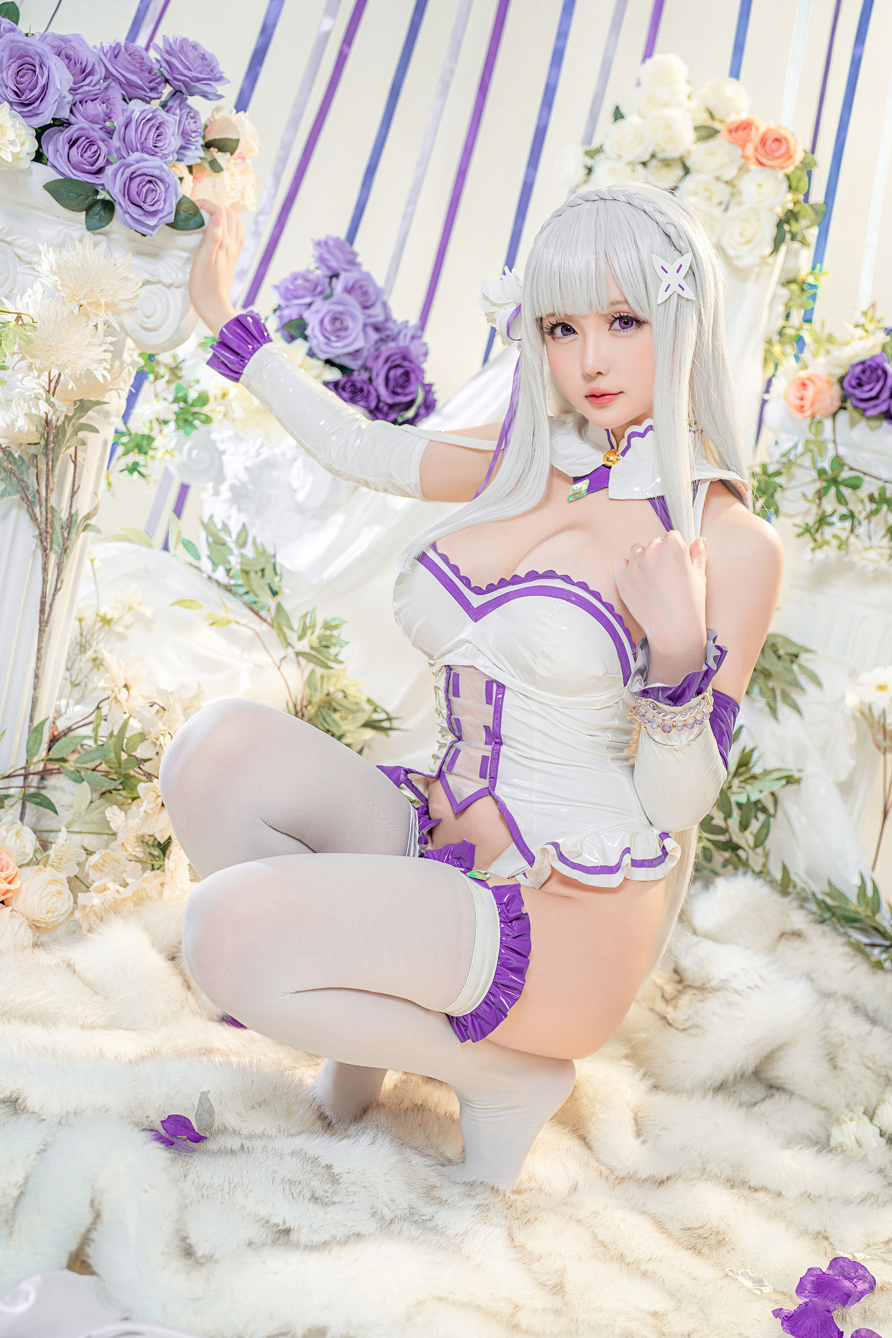 ネット紅COS] コスプレイヤーお姉さん セイノチチ - エミリア