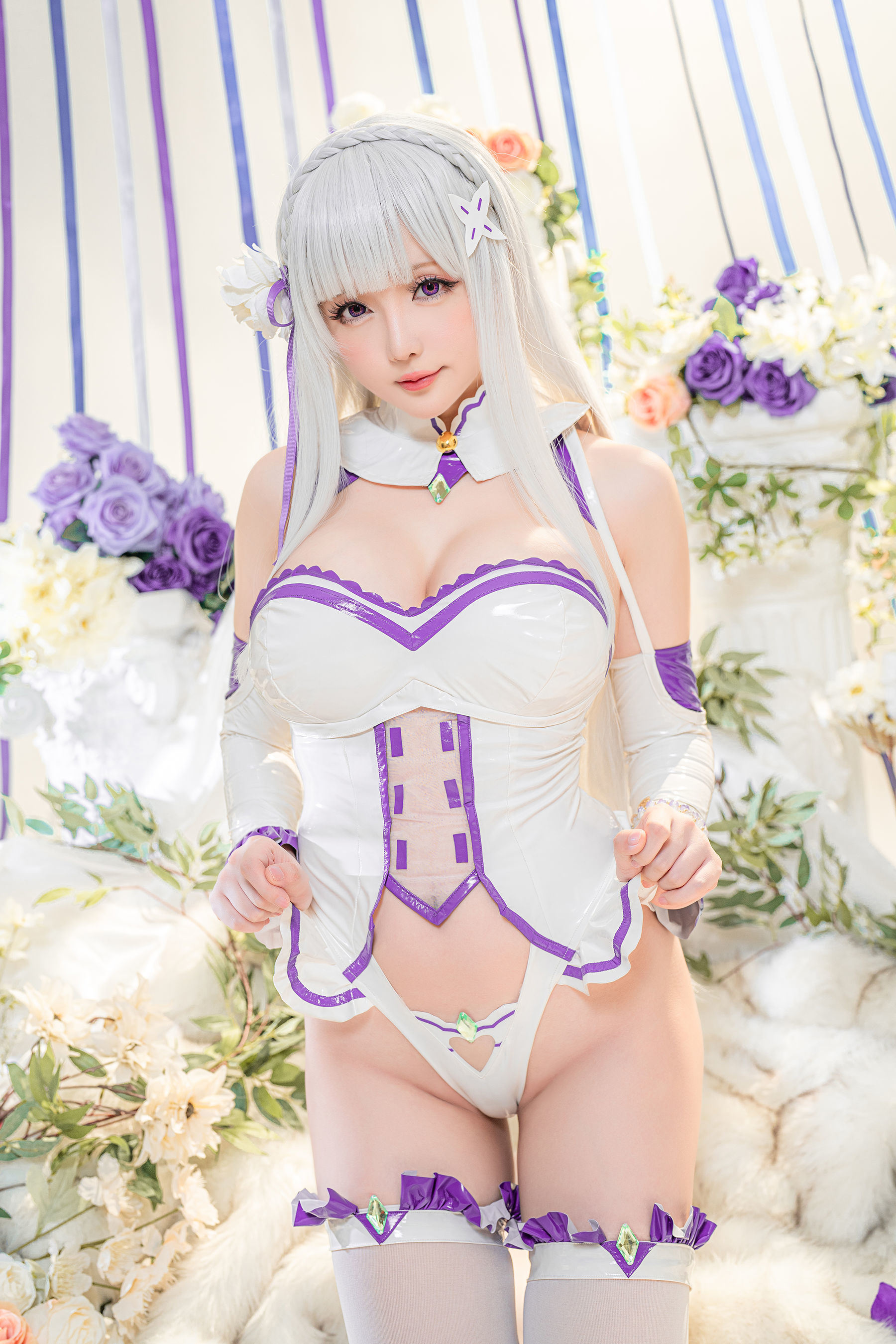 ネット紅COS] コスプレイヤーお姉さん セイノチチ - エミリア