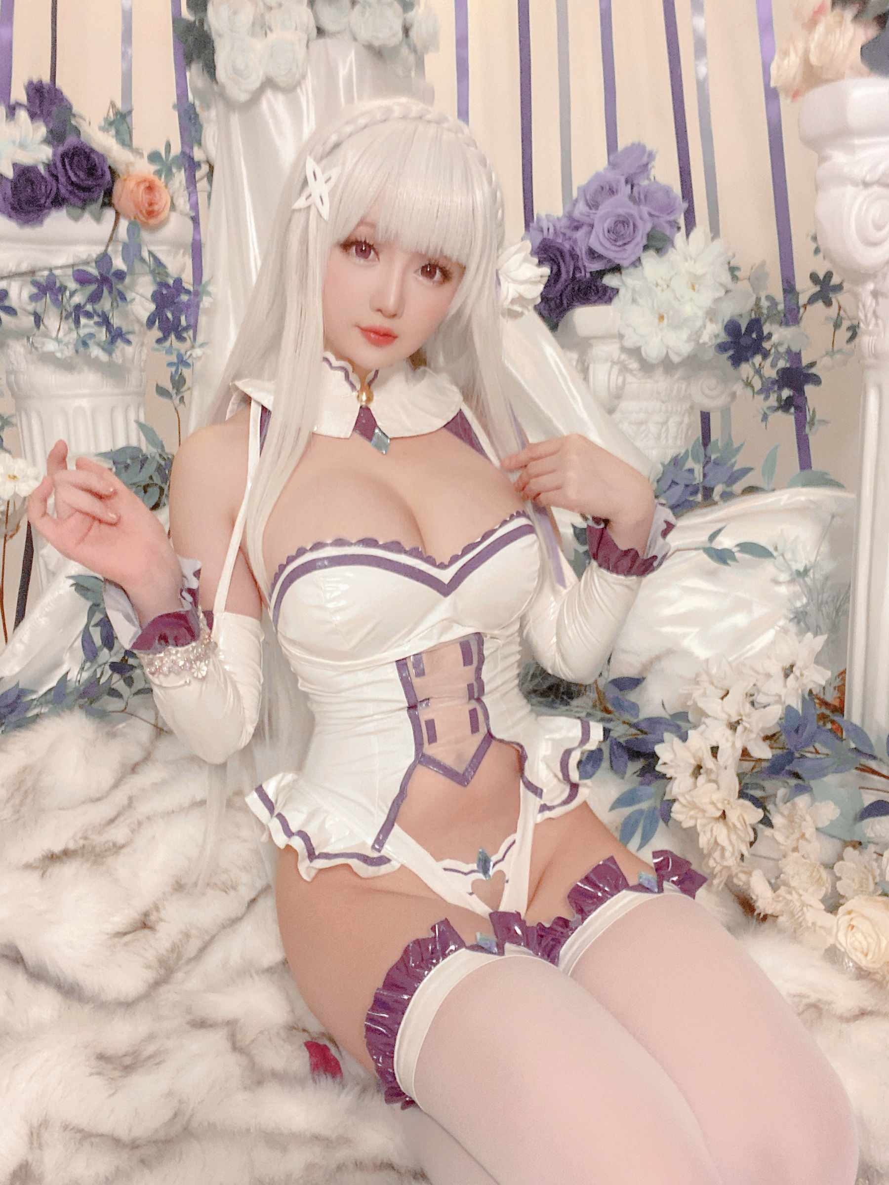 ネット紅COS] コスプレイヤーお姉さん セイノチチ - エミリア