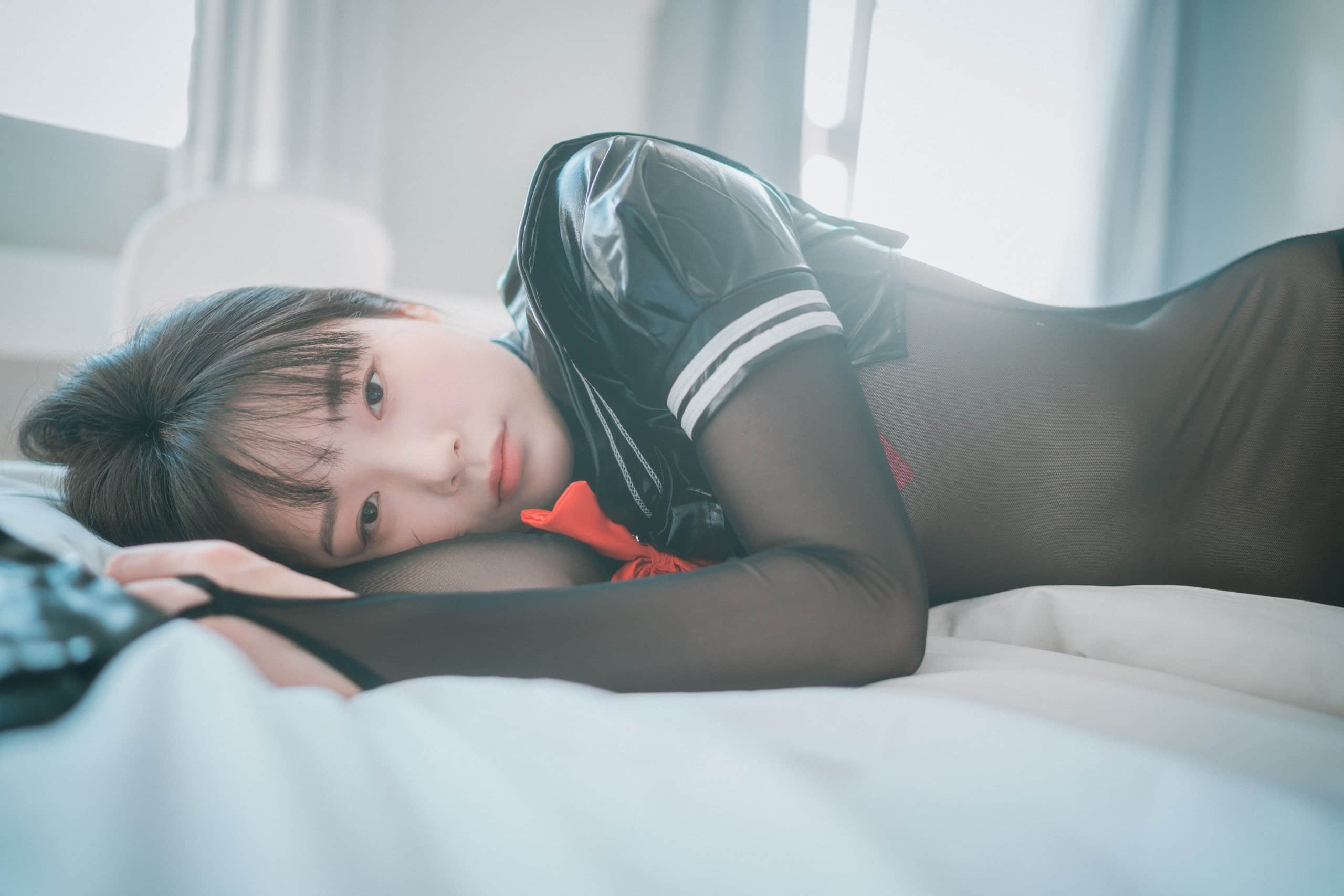 [DJAWA] Leather Black Schoolgirl - PIA