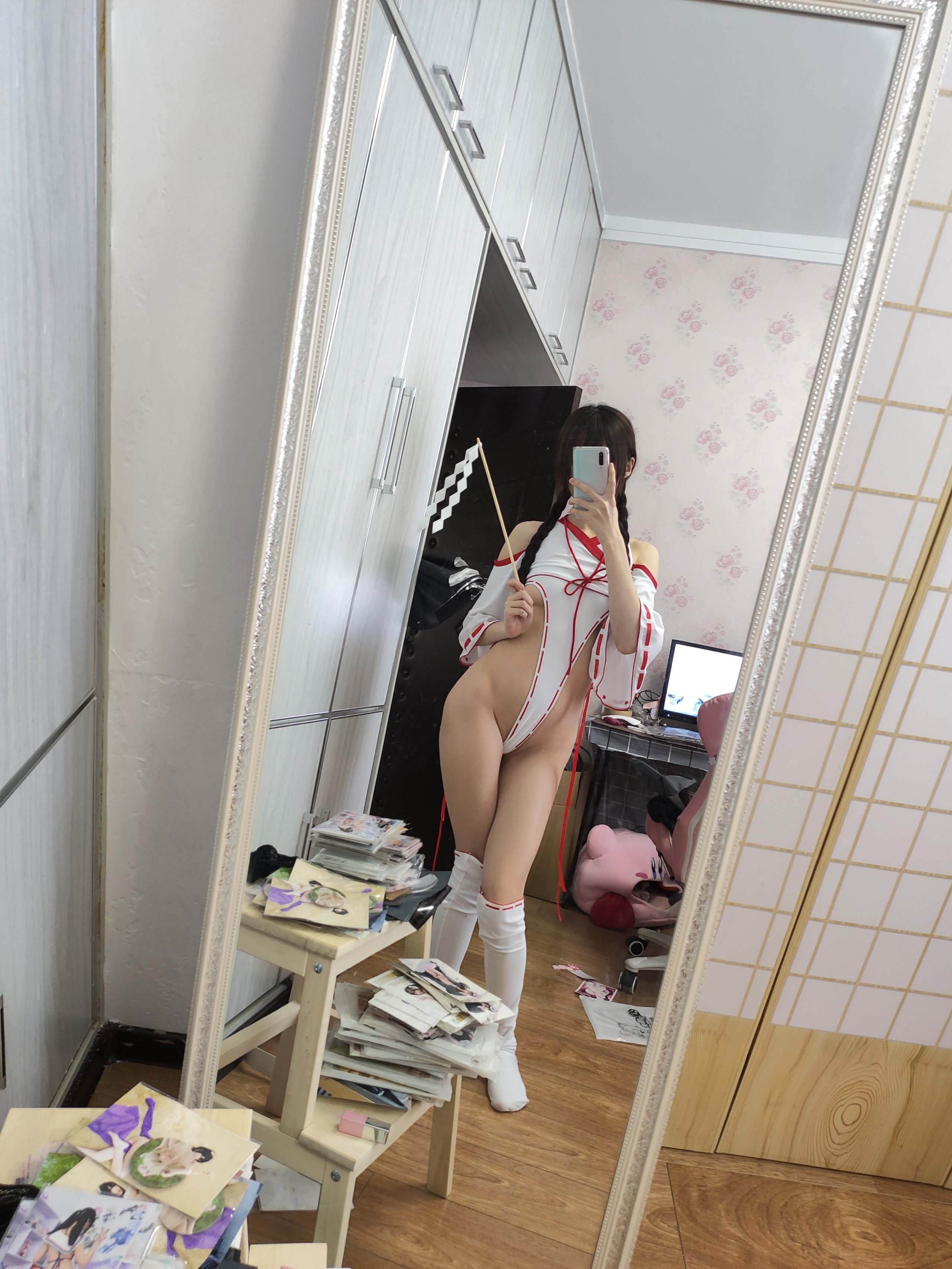 나기사마물먀] 무녀 셀카 패키지