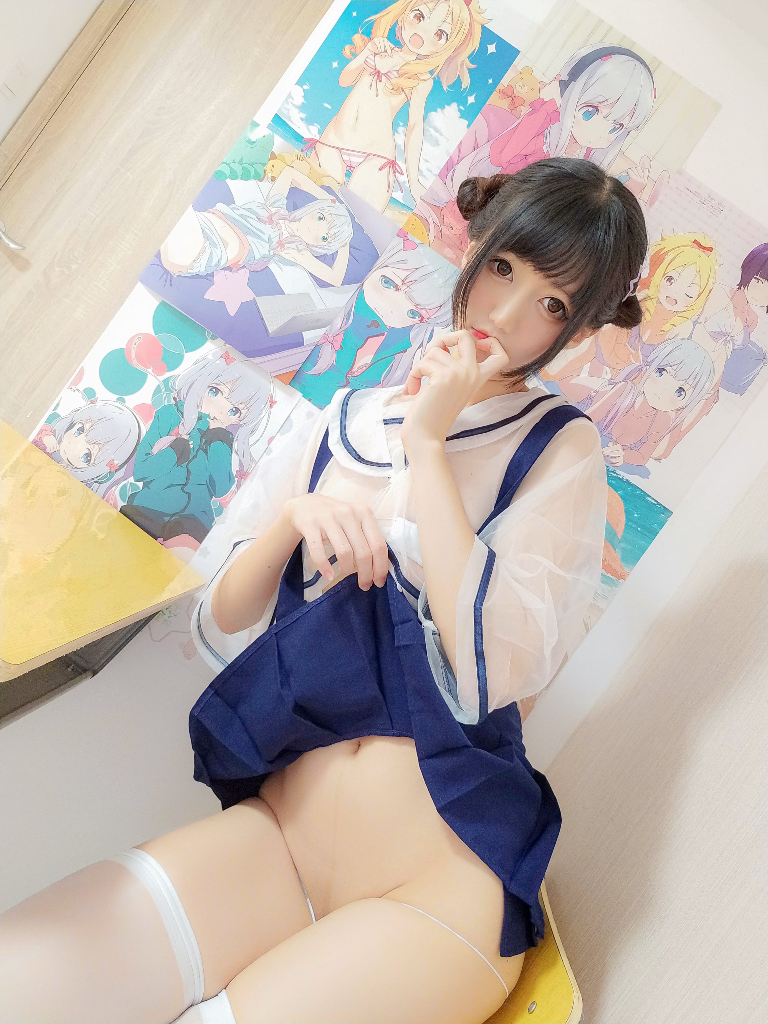 Nagisa Mowu Miao] Transparent cute uniform~