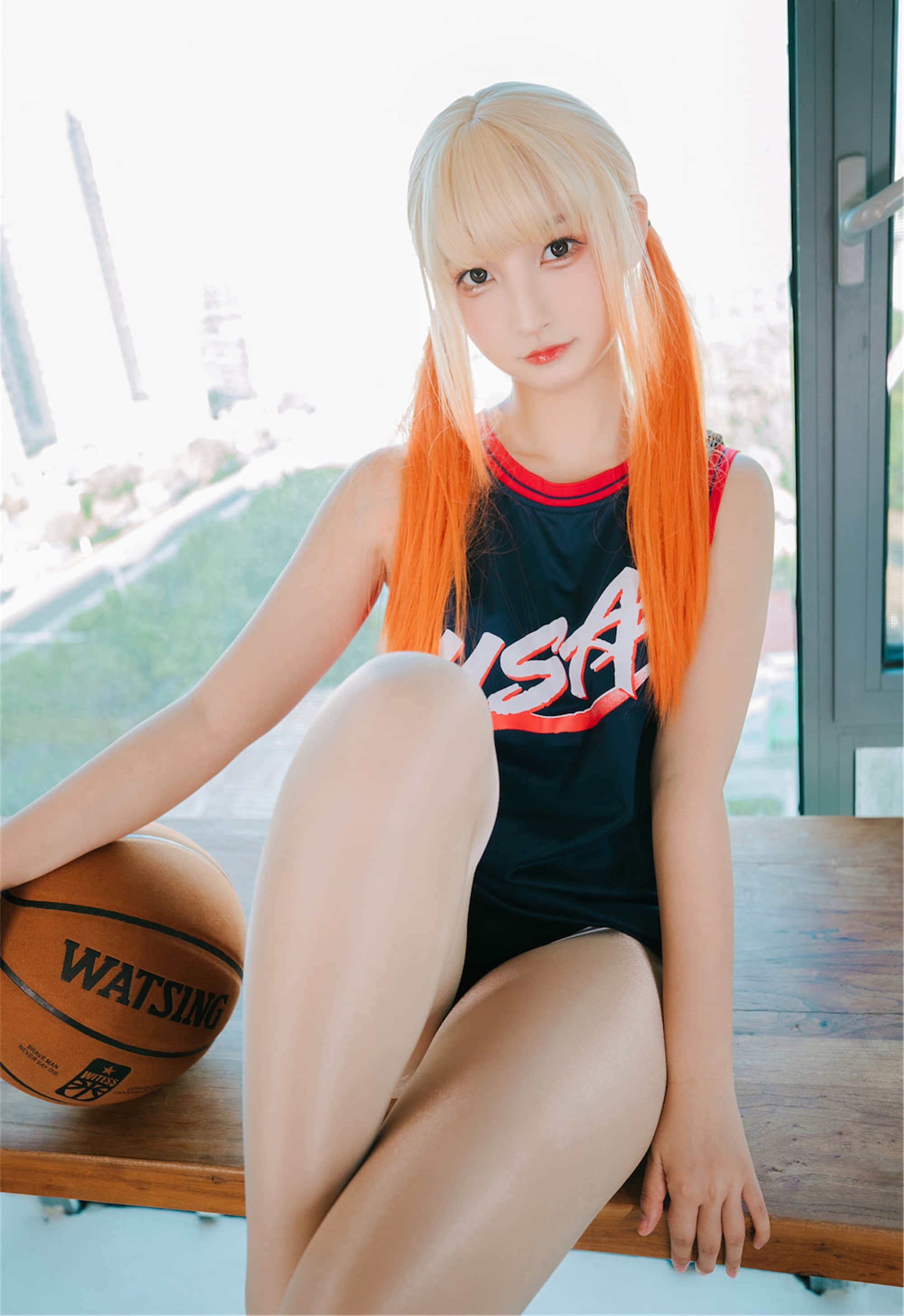 가구라자카 마후유 - 치어리더 소녀 하프타임 + 2V