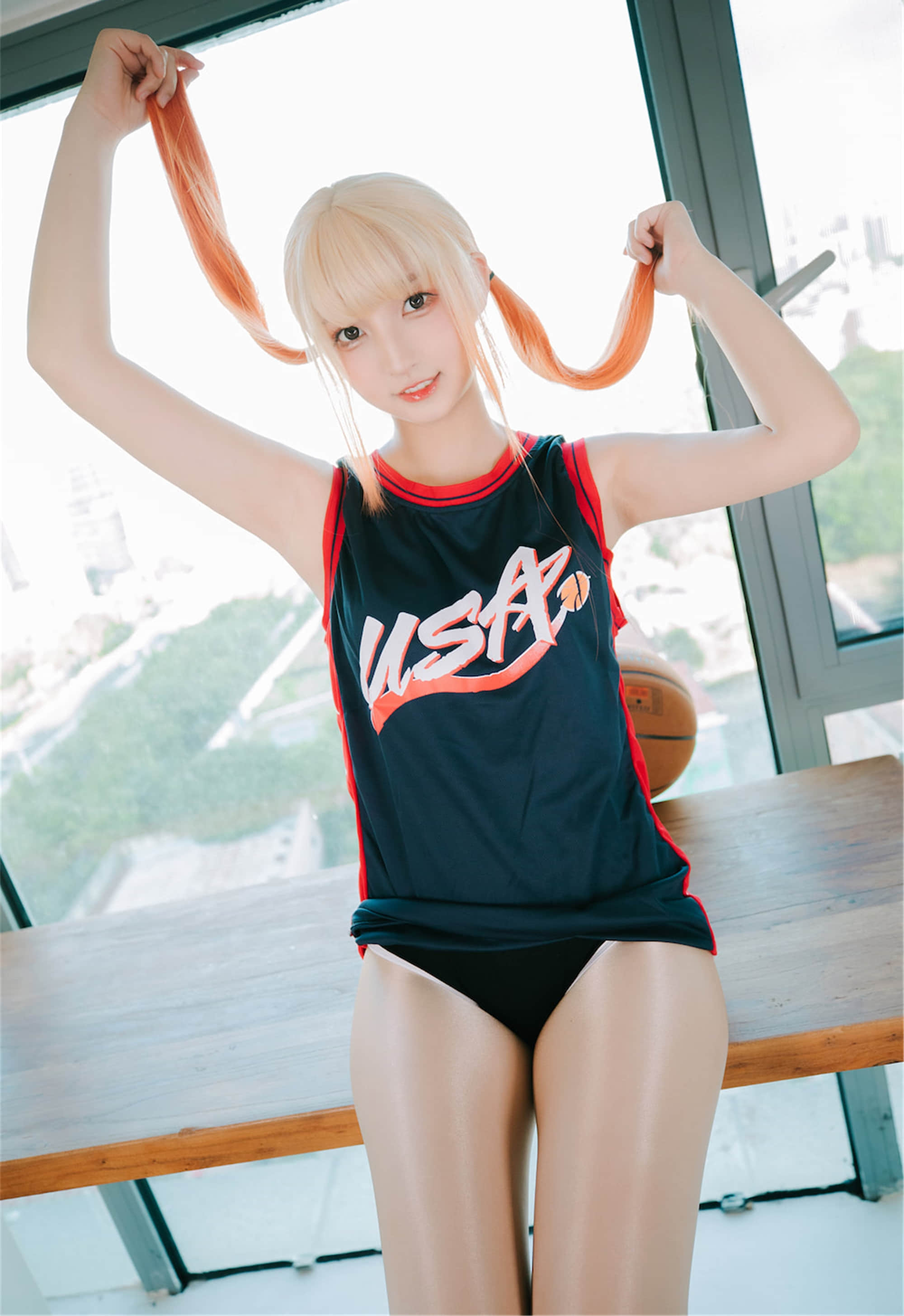 가구라자카 마후유 - 치어리더 소녀 하프타임 + 2V