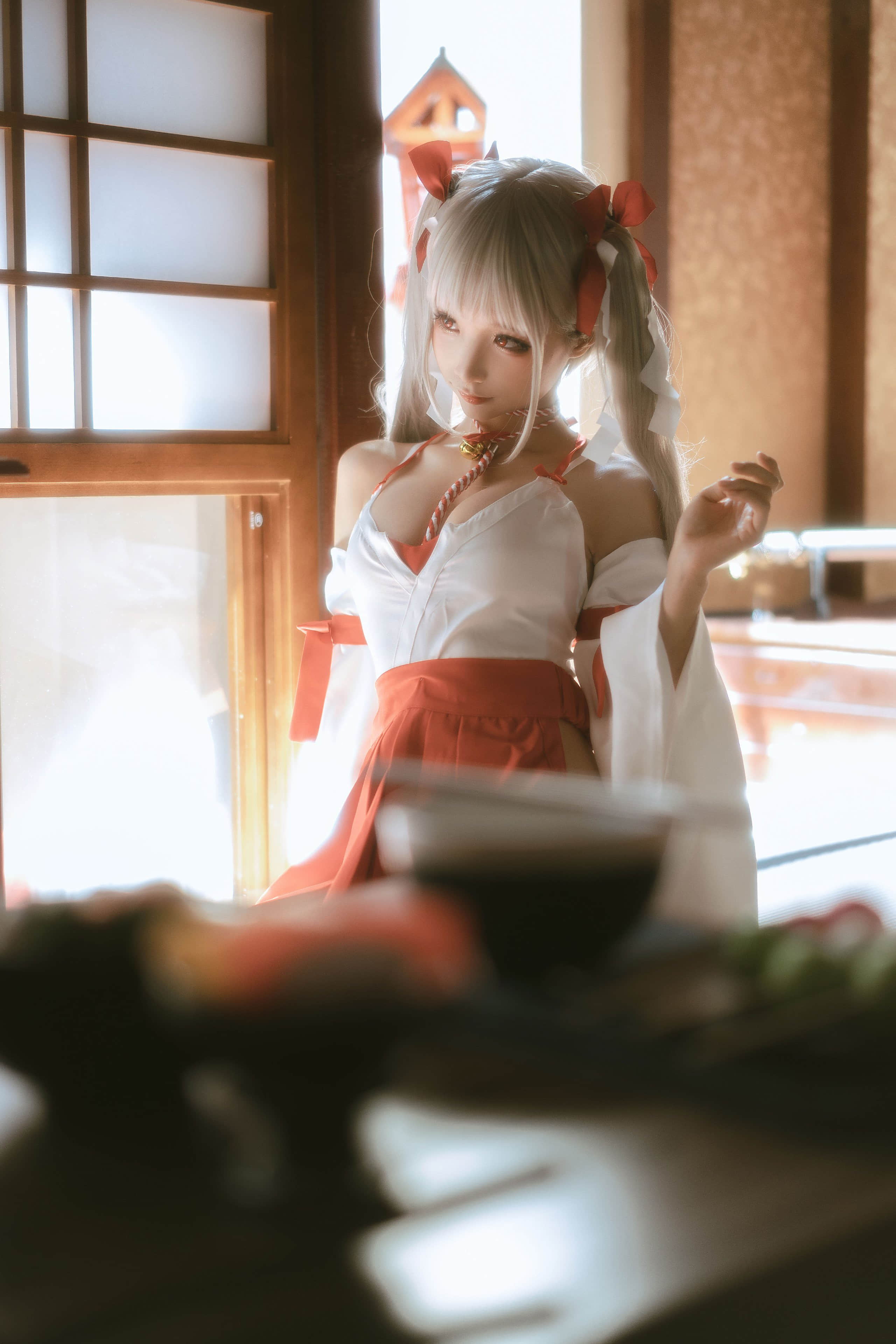 蠢沫沫 - かわいい 巫女 + かわいい ウェディングドレス + かわいい 紳士版