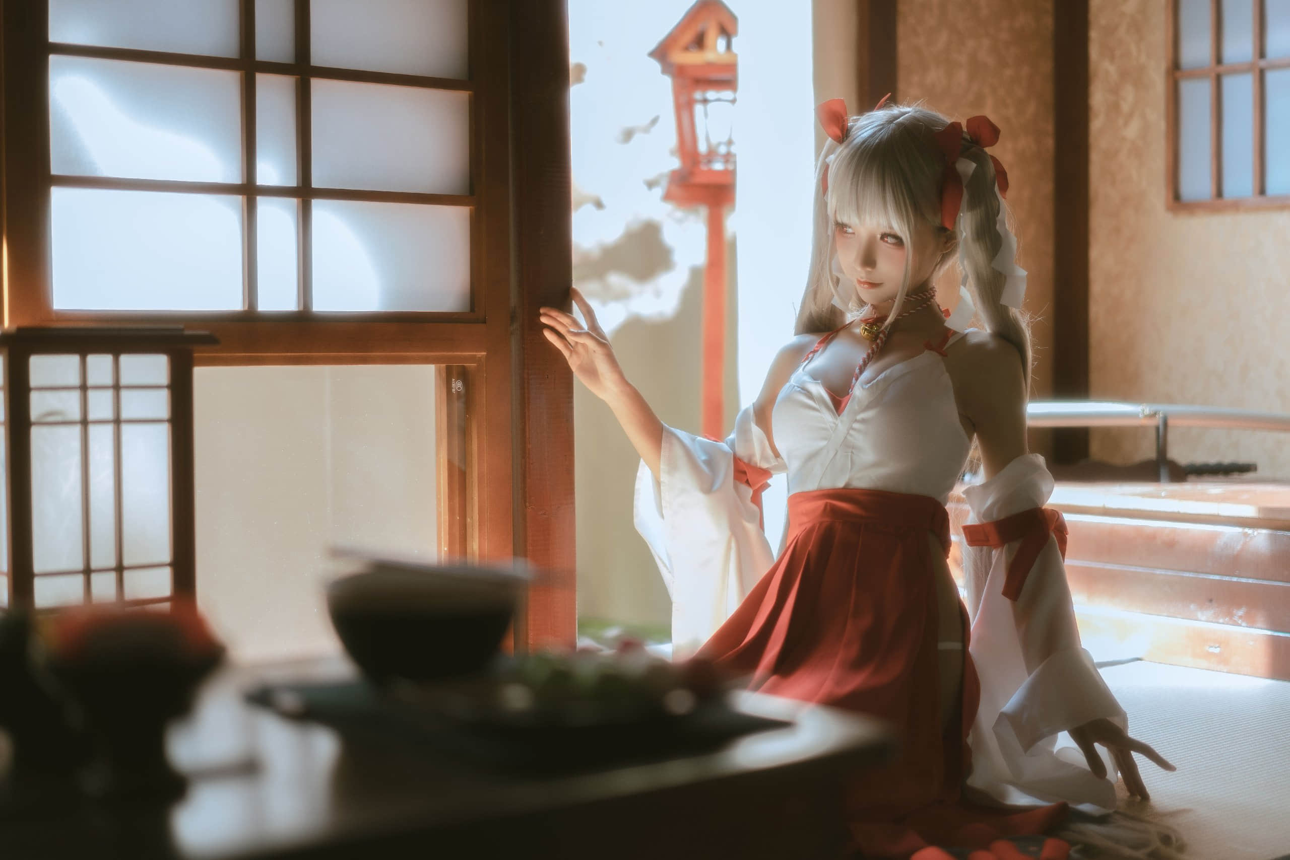 蠢沫沫 - かわいい 巫女 + かわいい ウェディングドレス + かわいい 紳士版