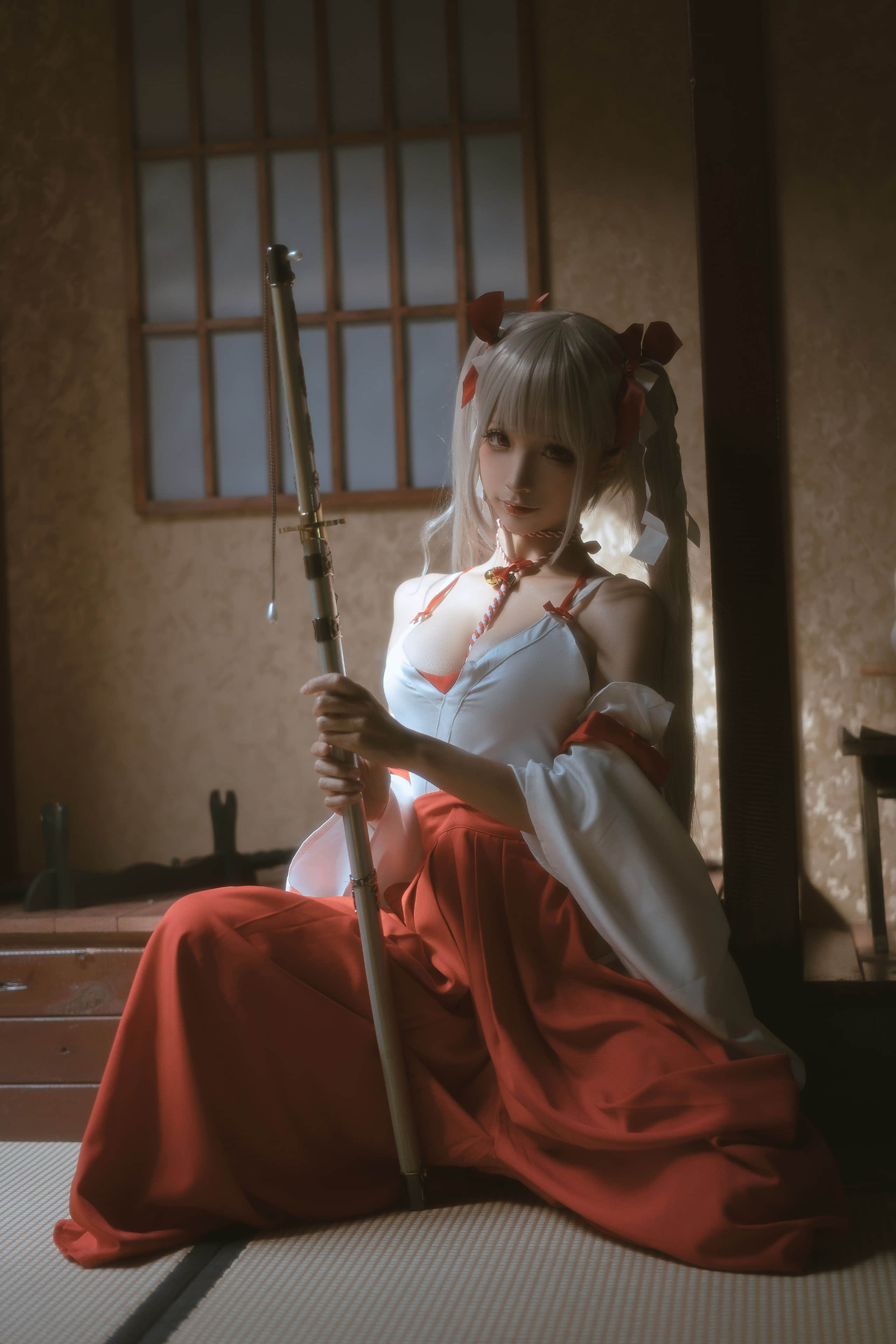 蠢沫沫 - かわいい 巫女 + かわいい ウェディングドレス + かわいい 紳士版