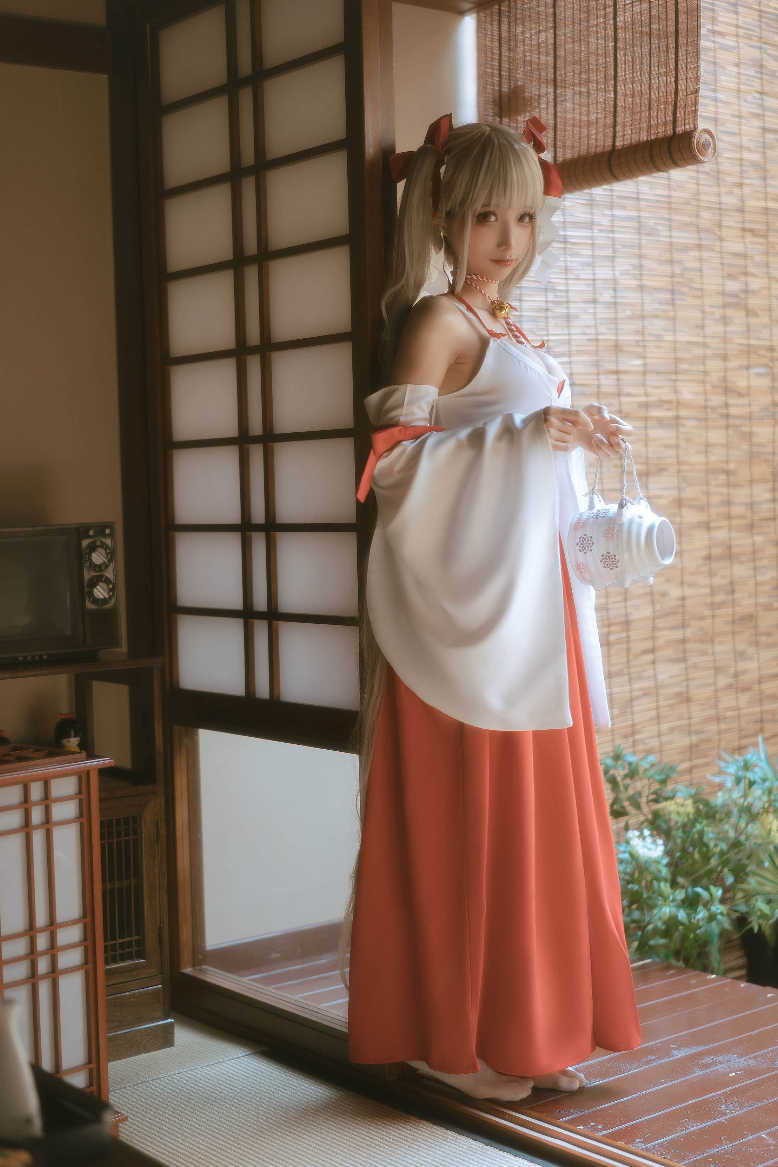 蠢沫沫 - かわいい 巫女 + かわいい ウェディングドレス + かわいい 紳士版