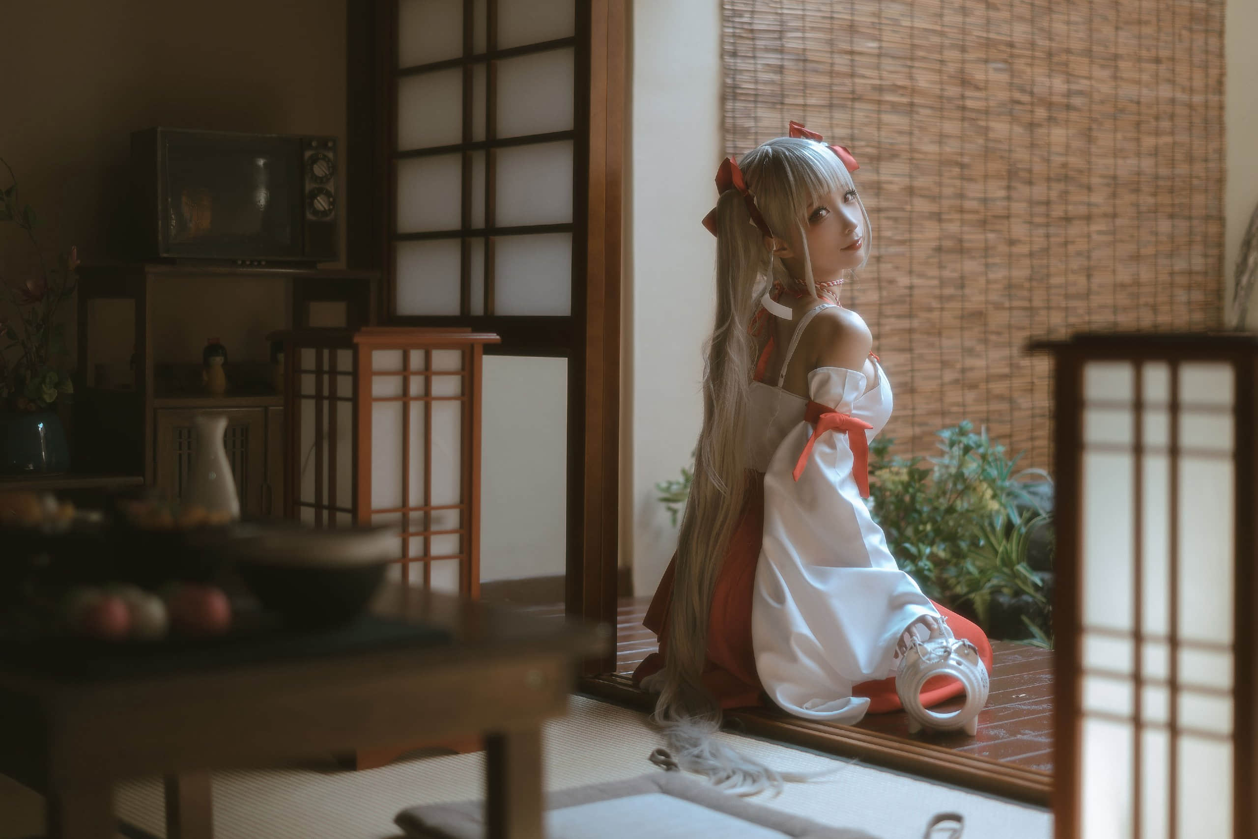 蠢沫沫 - かわいい 巫女 + かわいい ウェディングドレス + かわいい 紳士版