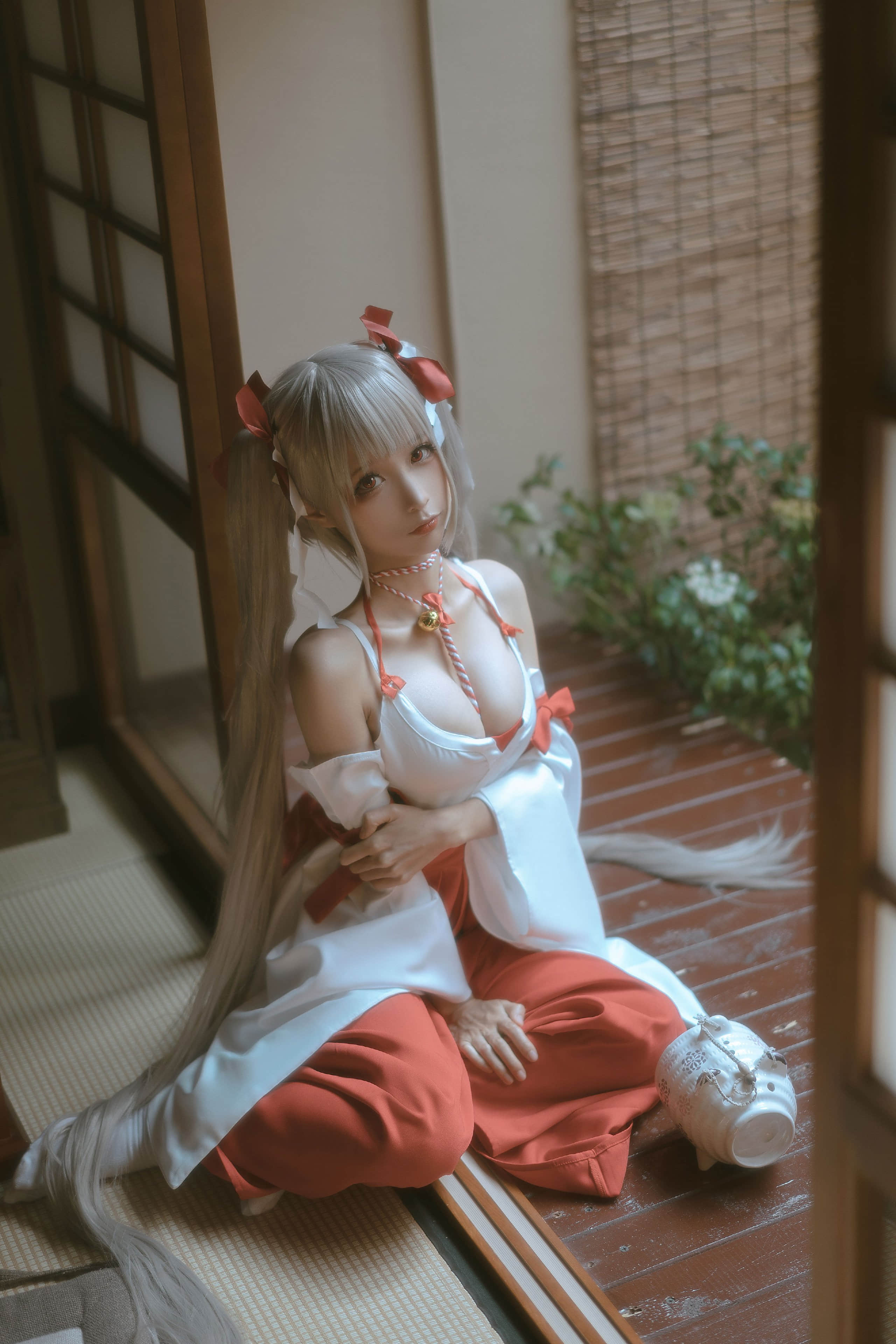 蠢沫沫 - かわいい 巫女 + かわいい ウェディングドレス + かわいい 紳士版
