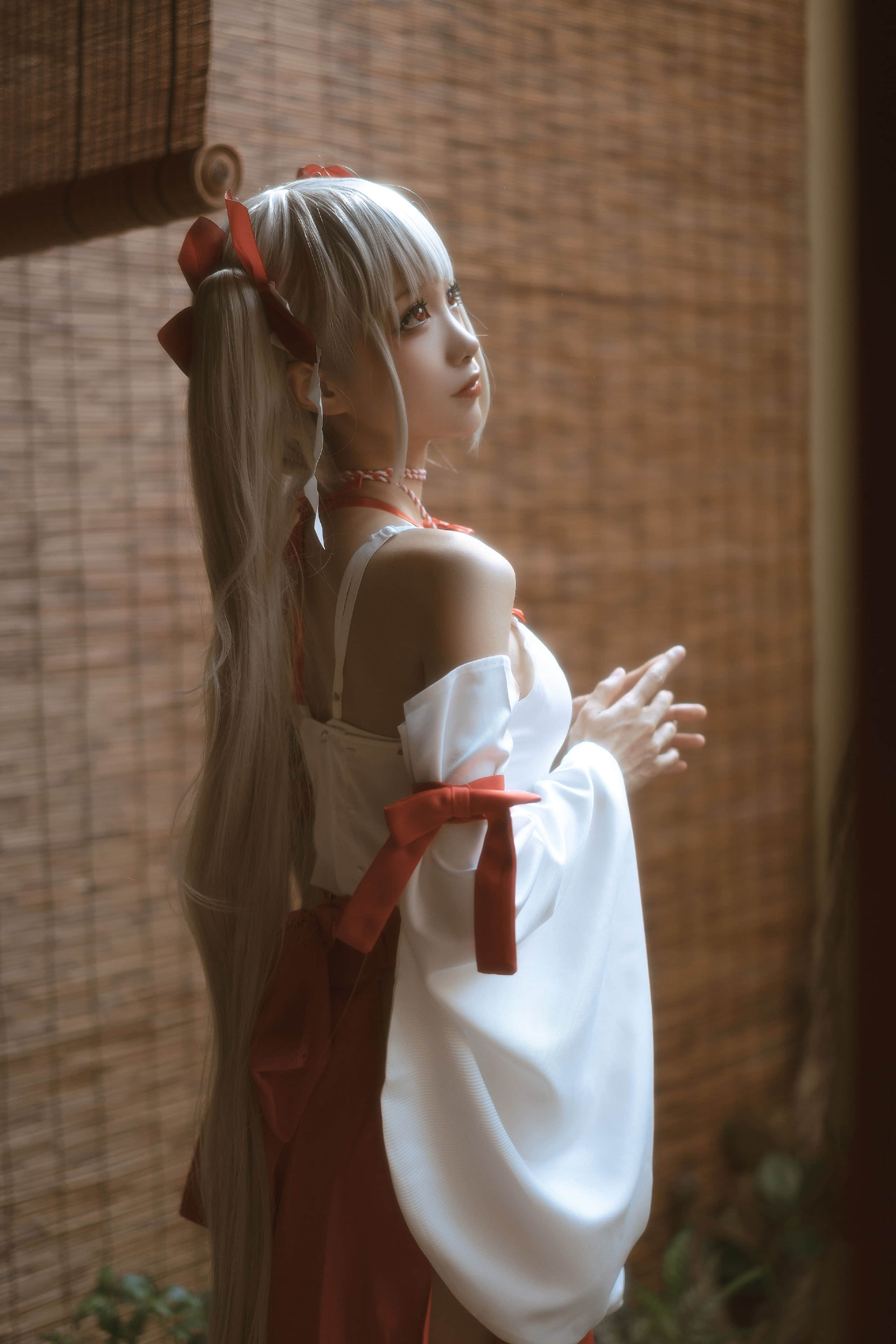 蠢沫沫 - かわいい 巫女 + かわいい ウェディングドレス + かわいい 紳士版