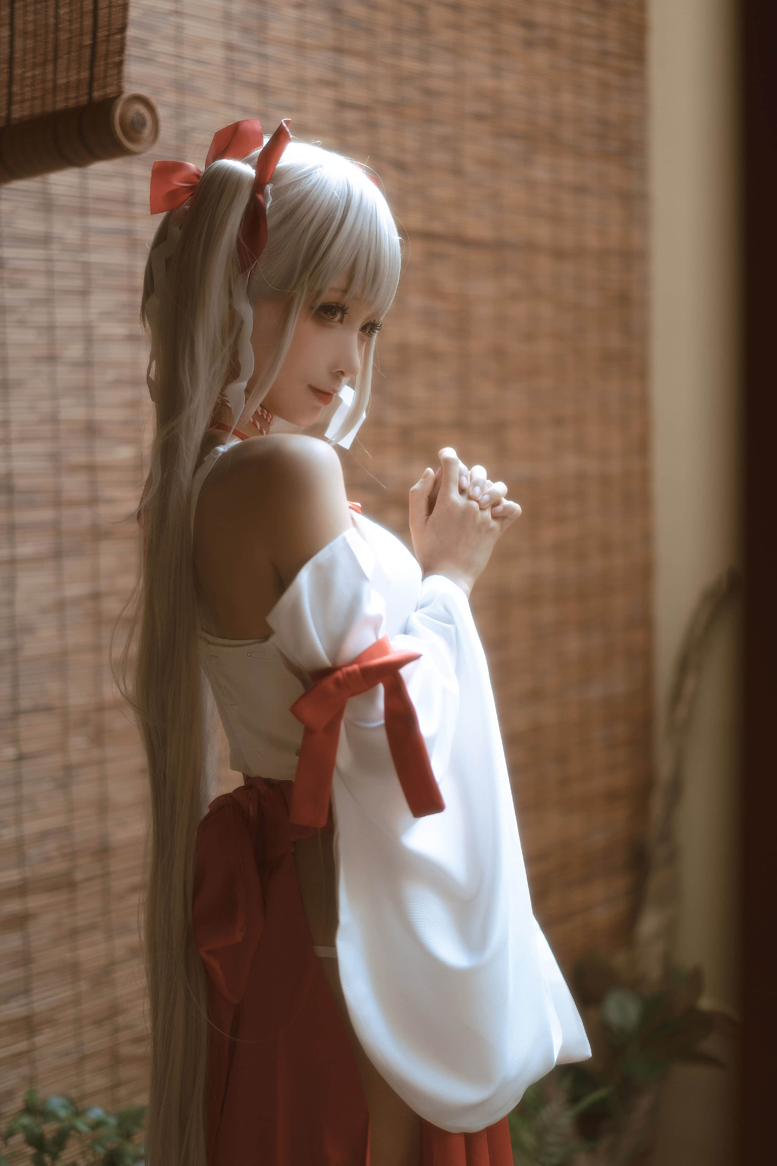 蠢沫沫 - かわいい 巫女 + かわいい ウェディングドレス + かわいい 紳士版