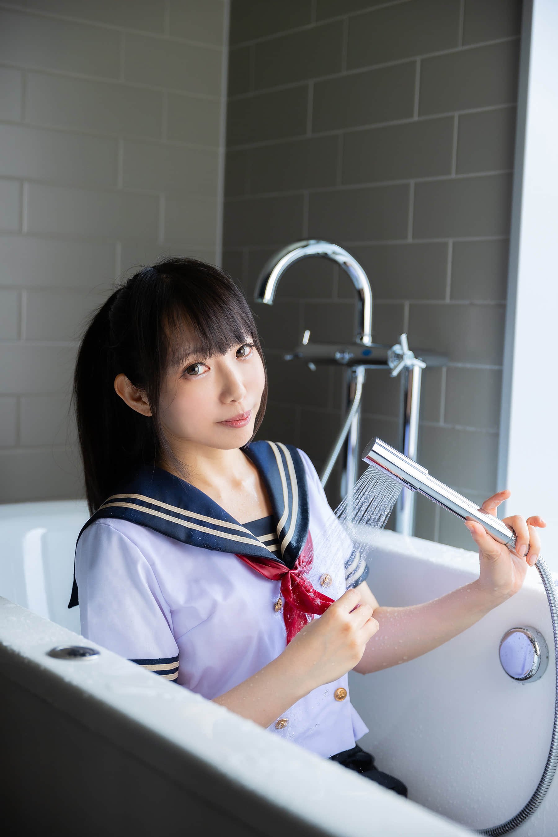 [天使みゅ。] JK Nurashi JK濡らし + 5V