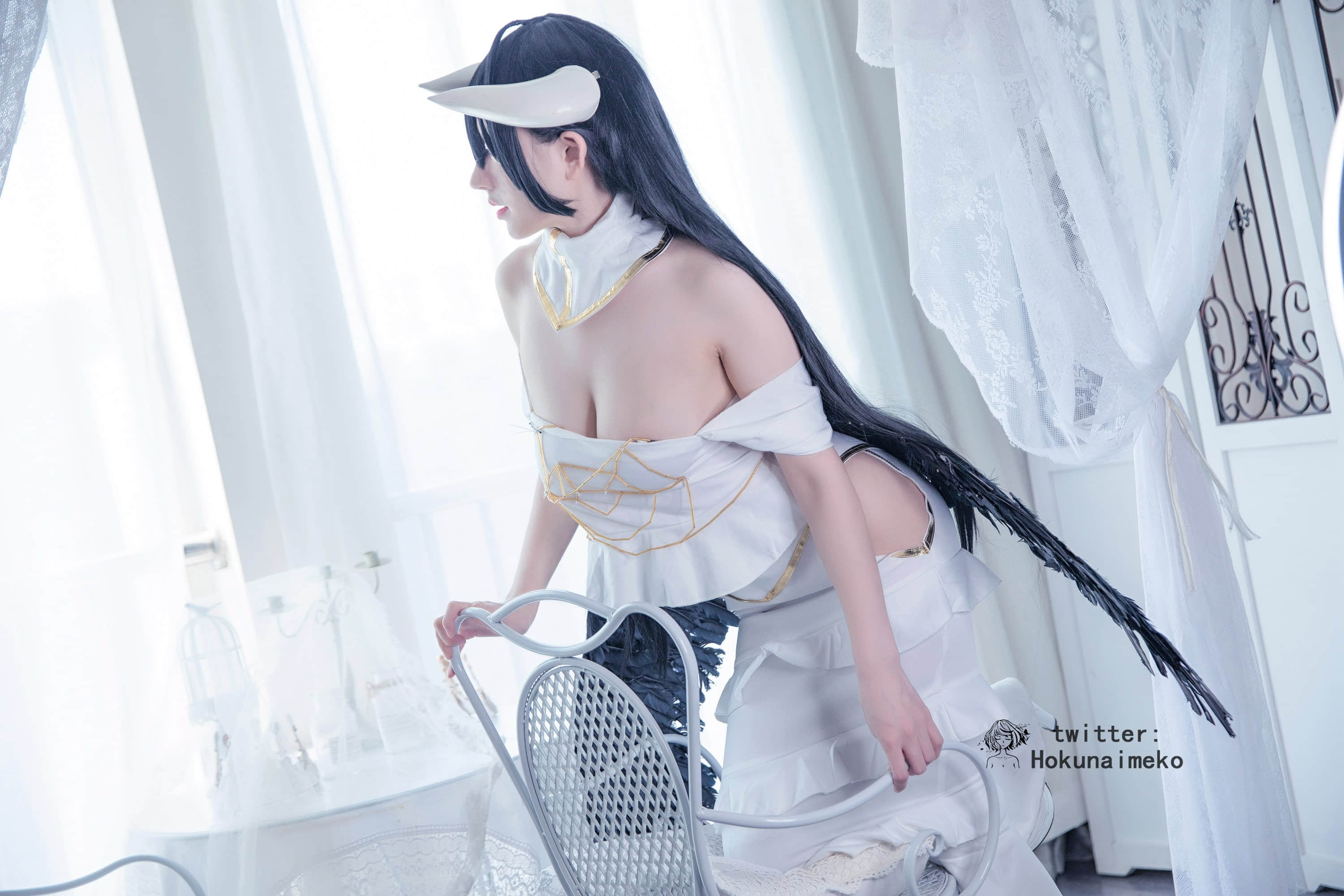 호쿠나이메코] 오버로드 알베도 +2V