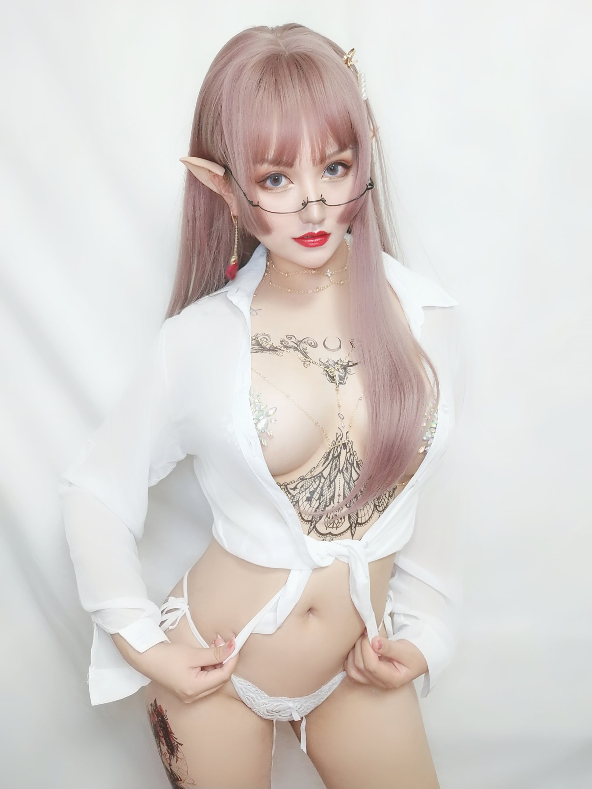 【하거거】문신 수정