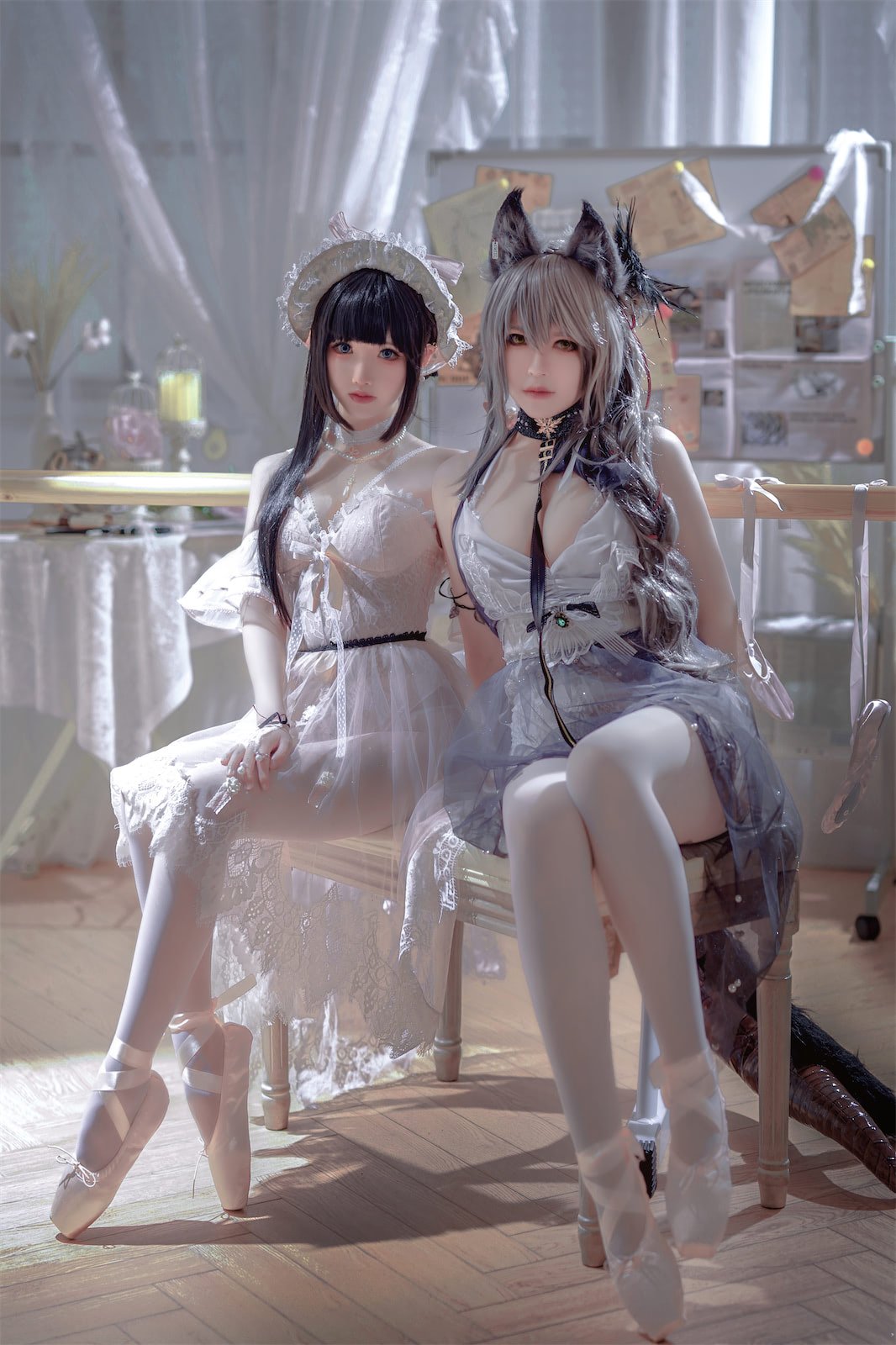 Ban Ban Zi x Mian Bing Xian Er - Arknights Black x Mudrock