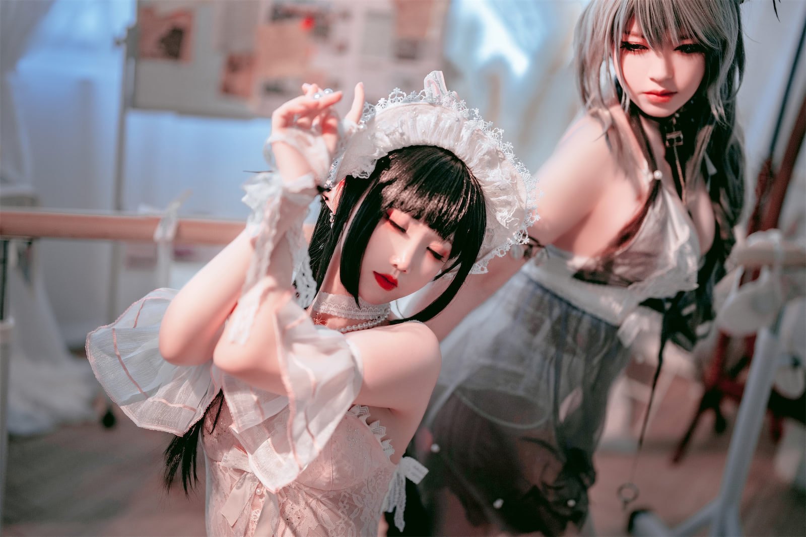 Ban Ban Zi x Mian Bing Xian Er - Arknights Black x Mudrock