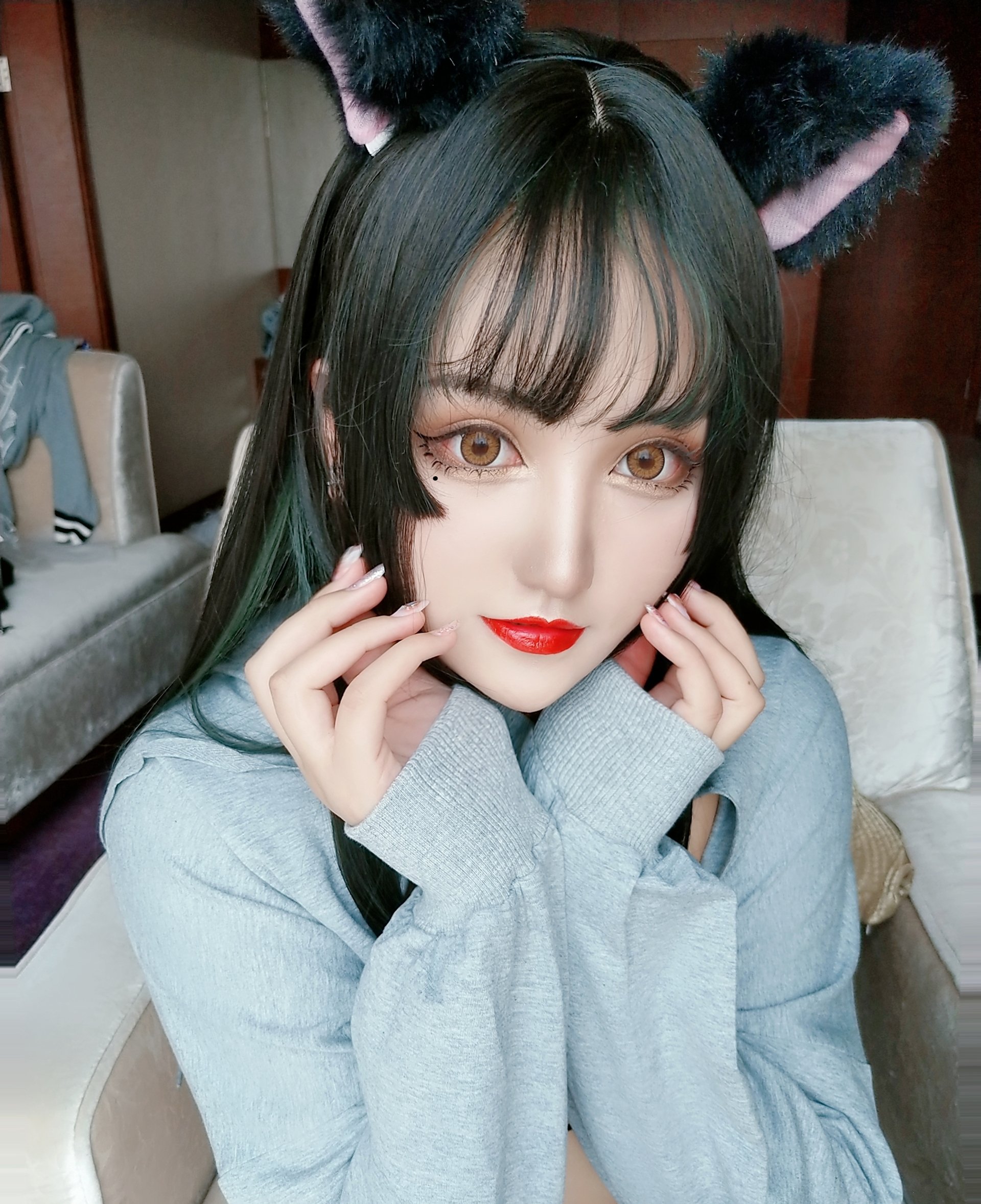 【Hạ Gê Gê】 Mèo tai Đen