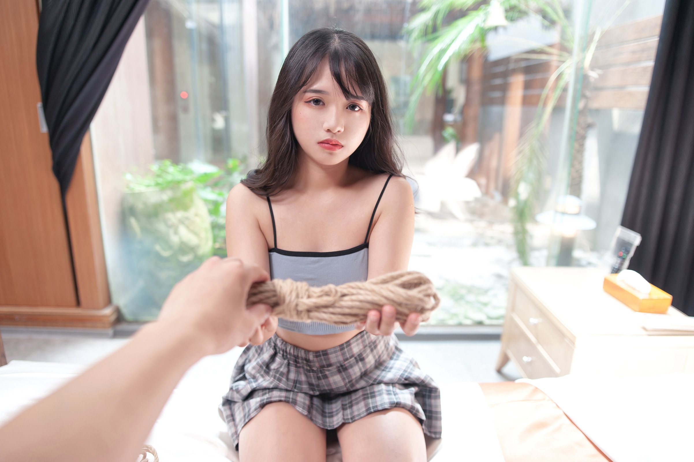 JVID：First Experience of Tight Bondage and Humiliation