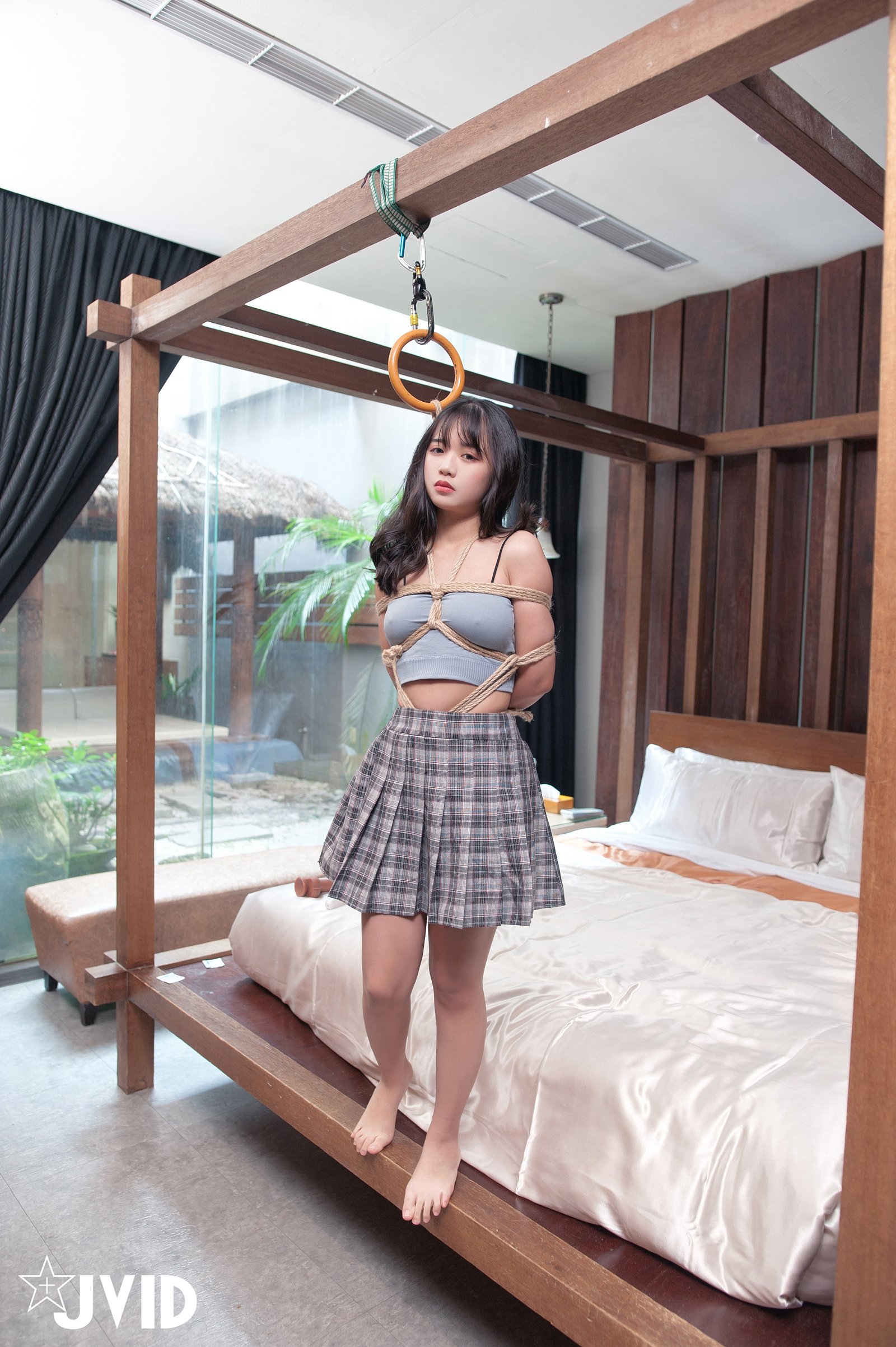 JVID First experience of tight bondage and humiliation… Gallery