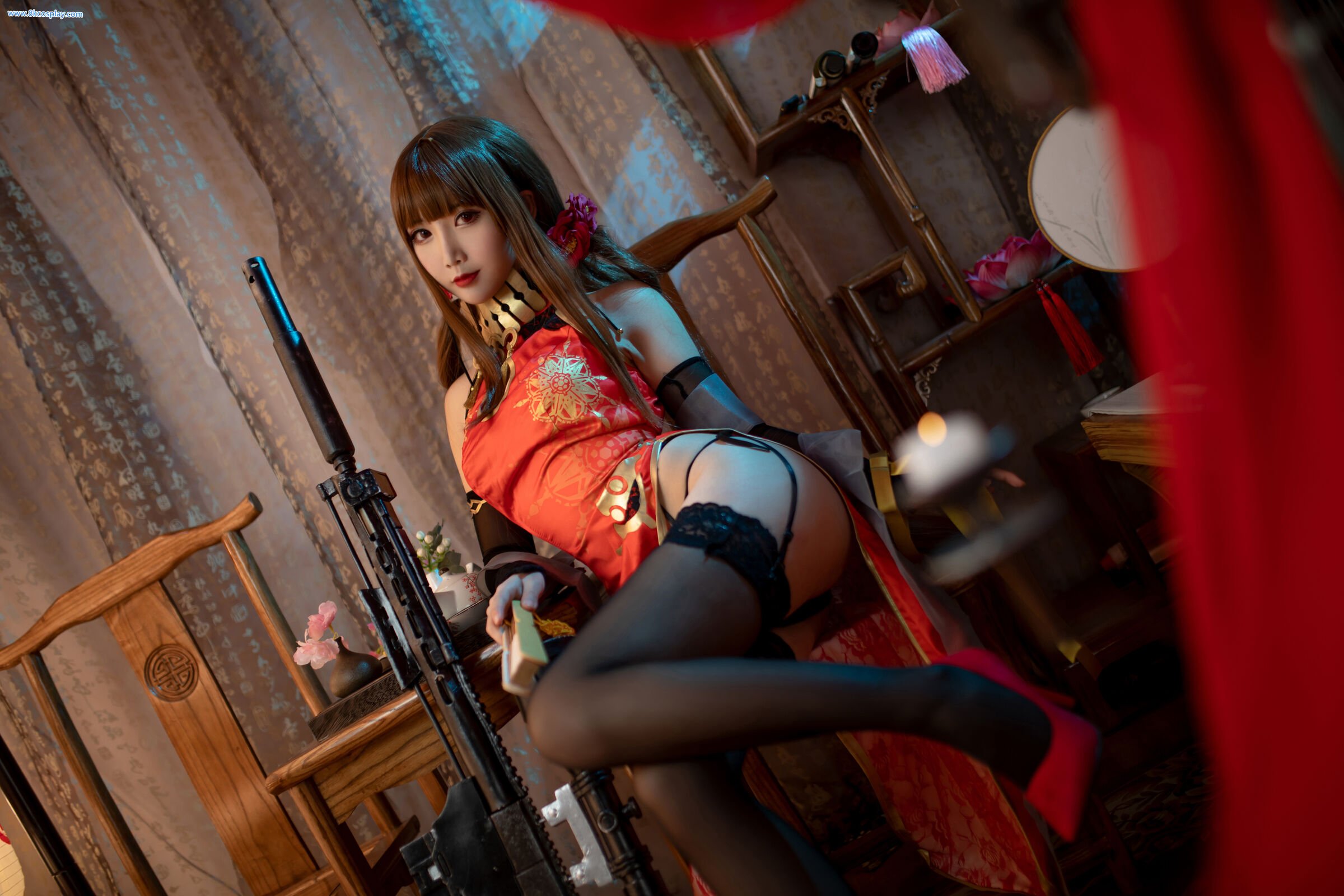เมี่ยนปิงเซียนเออะ] DSR50 หงงมู่ตั้น Girls' Frontline