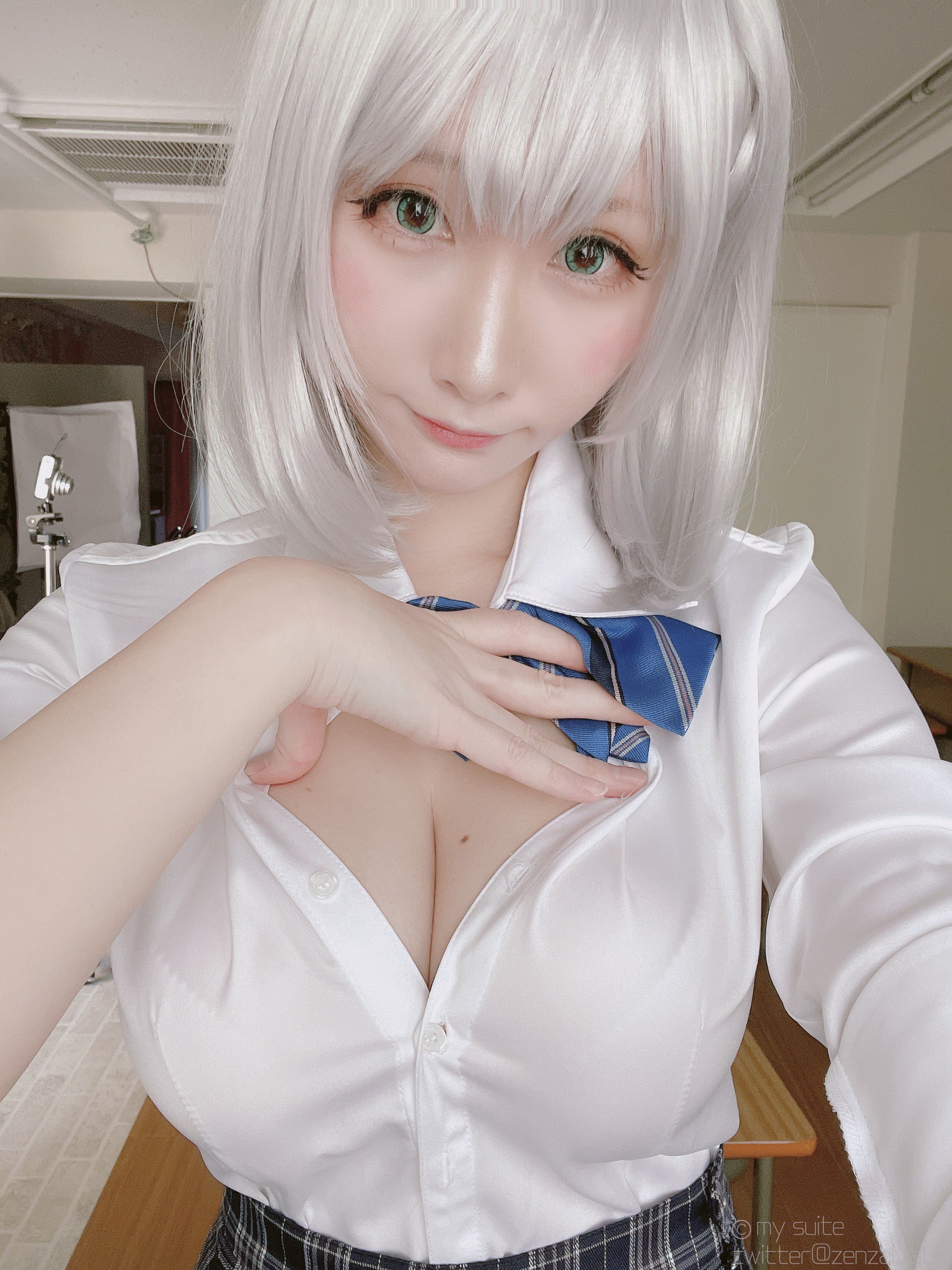 愛月] 沙花叉克羅埃 制服團長 Ver