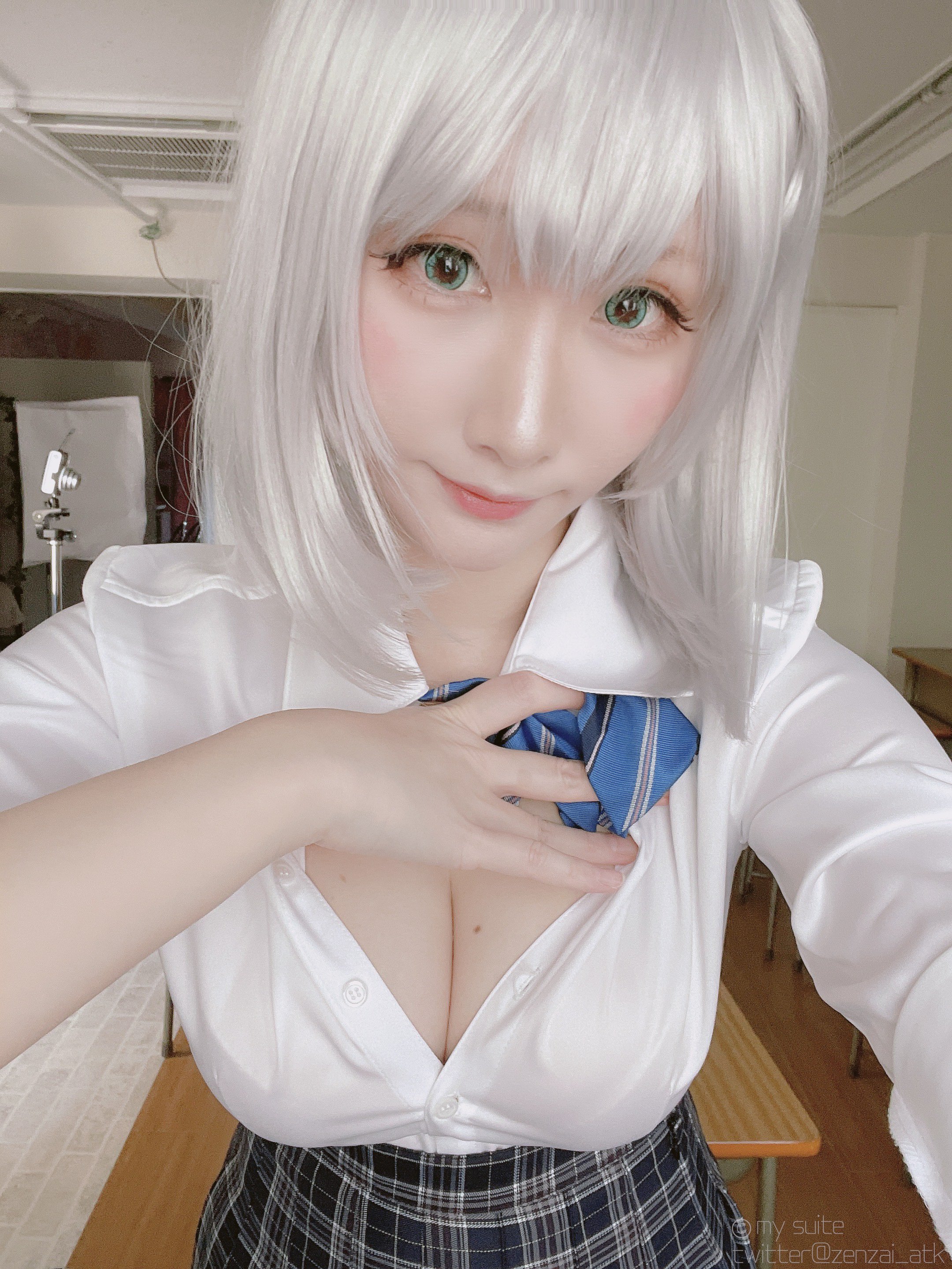 愛月] 沙花叉克羅埃 制服團長 Ver