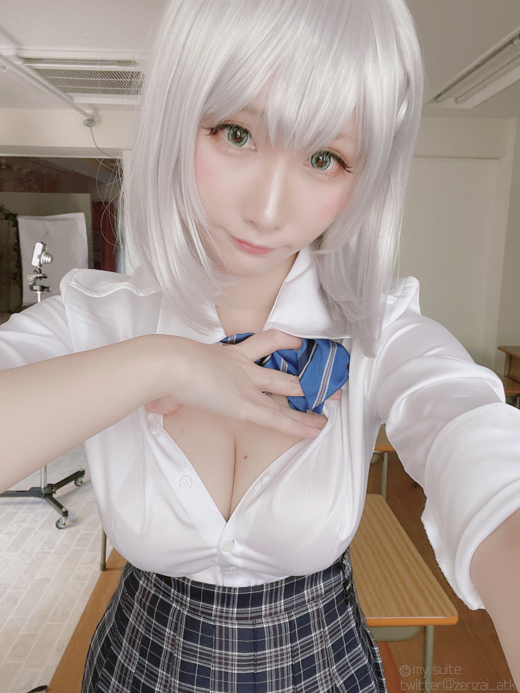 愛月] 沙花叉克羅埃 制服團長 Ver