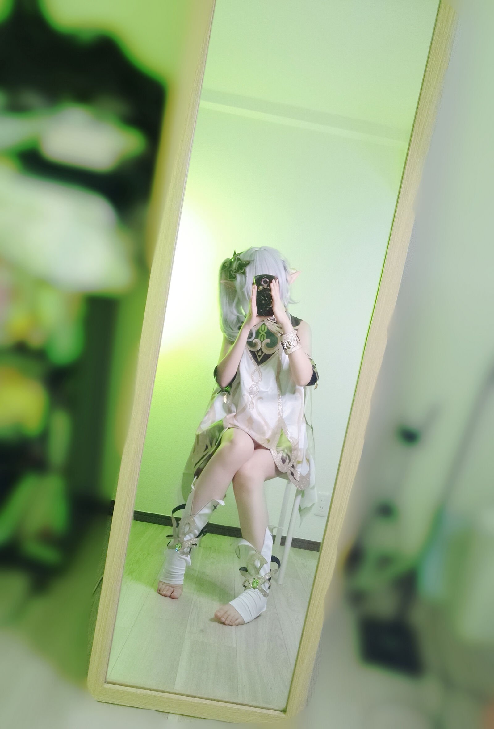 Yuki정] 나히다 코스프레 셀카